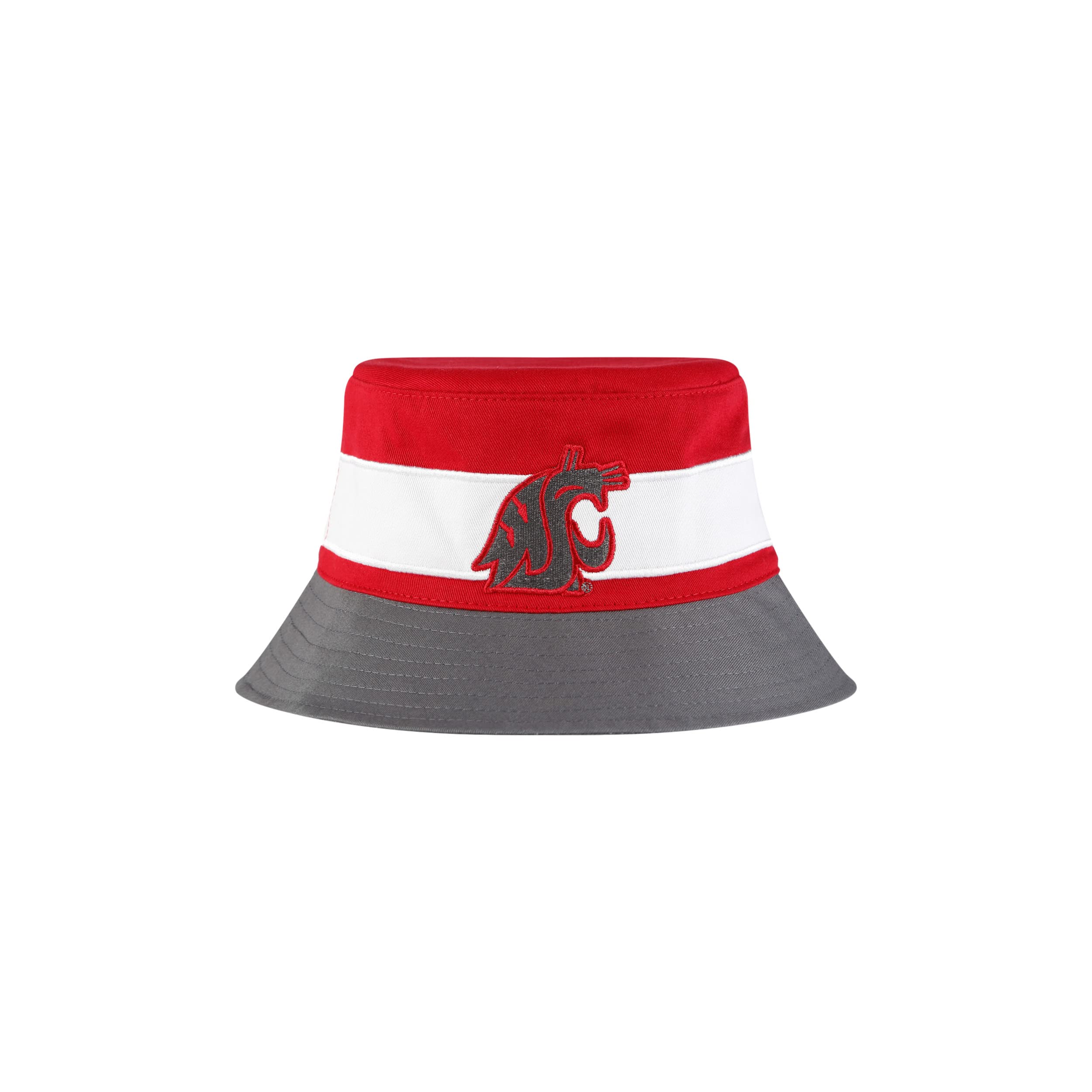 FOCO Men's NCAA College Team Logo Outdoor Sun Bucket Hat - Adjustable & Breathable for Beach, Fishing, Hiking, and Summer Outdoor Activities