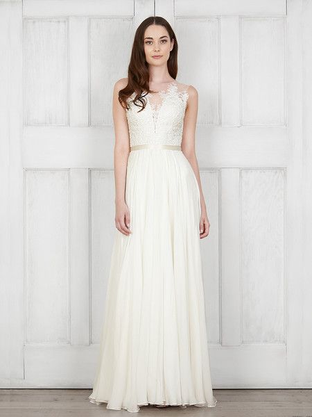 Catherine Deane Delia Skirt | Women's Flowy Midi Skirt with Side Slit | Elegant A-Line Skirt for Wedding, Party & Special Occasions