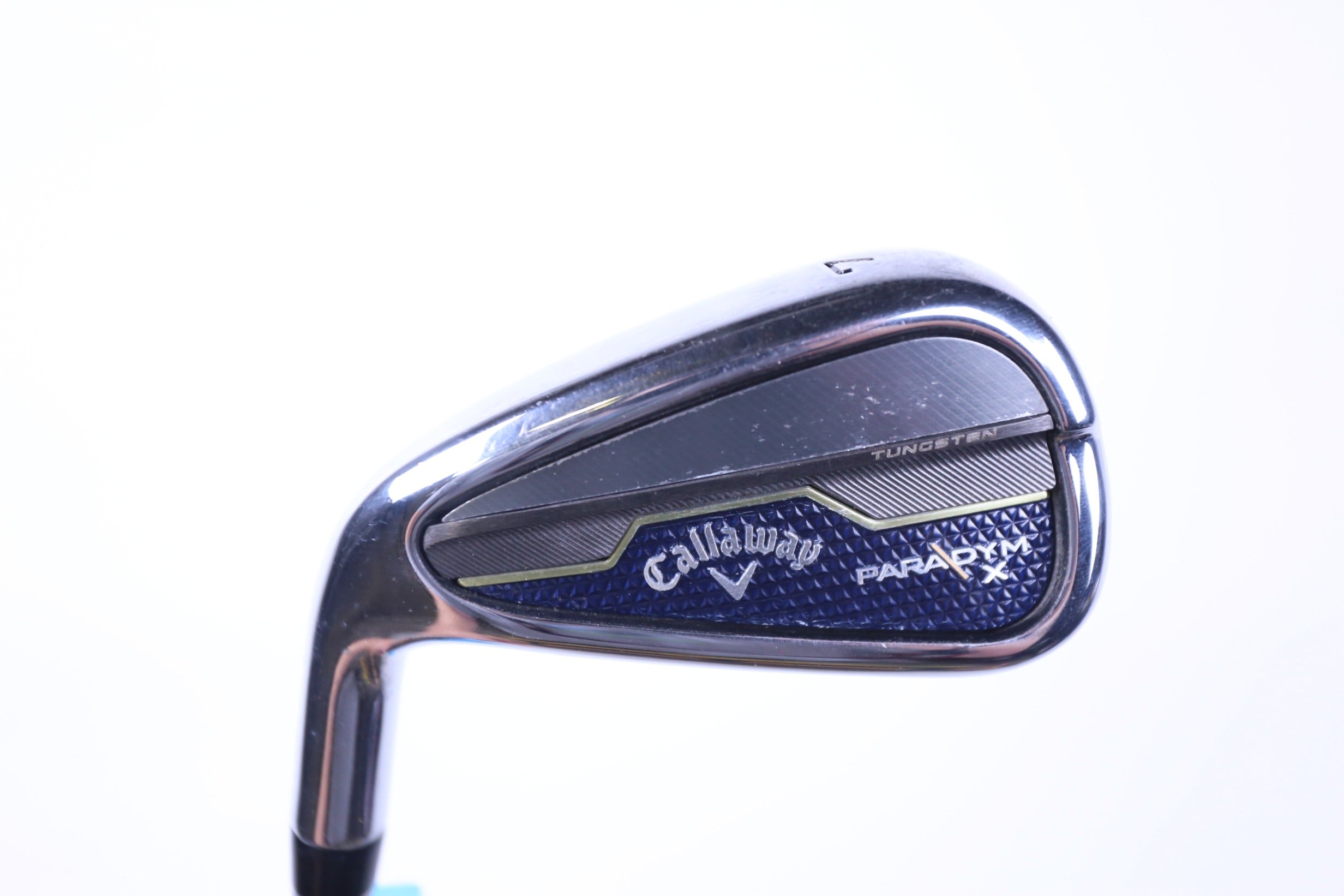 Used Callaway Paradym X Single 7 Iron Left Handed Stiff Flex Golf Club - Perfect for Left-Handed Golfers Seeking Precision Shots on the Course