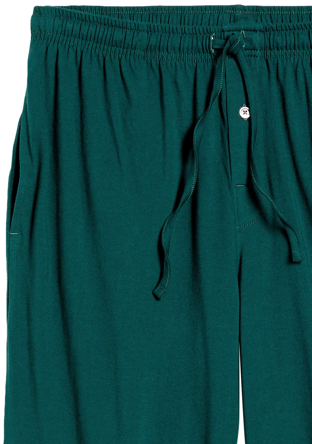 Amazon Essentials Men's Soft Cotton Knit Pajama Pants - Relaxed Fit Sleepwear for Lounge & Nighttime Comfort