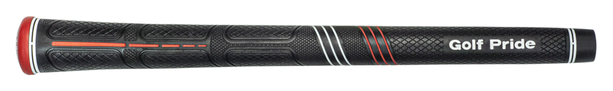 Golf Pride CP2 Pro Black/Red Midsize Golf Grip - Non-Slip Comfort Control for Improved Swing Performance | Perfect for Golfers Seeking Enhanced Feel and Stability on the Course