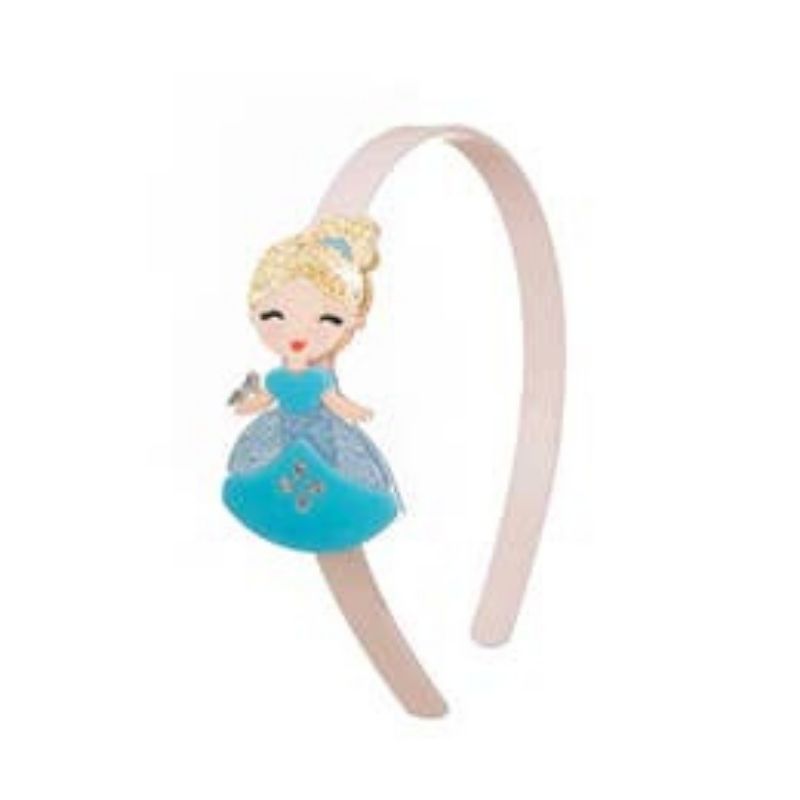 Cinderella Headband for Women - Sparkling Princess Hair Accessory for Parties, Weddings & Cosplay | Elegant Tiara Headpiece for Disney Fans & Costume Enthusiasts