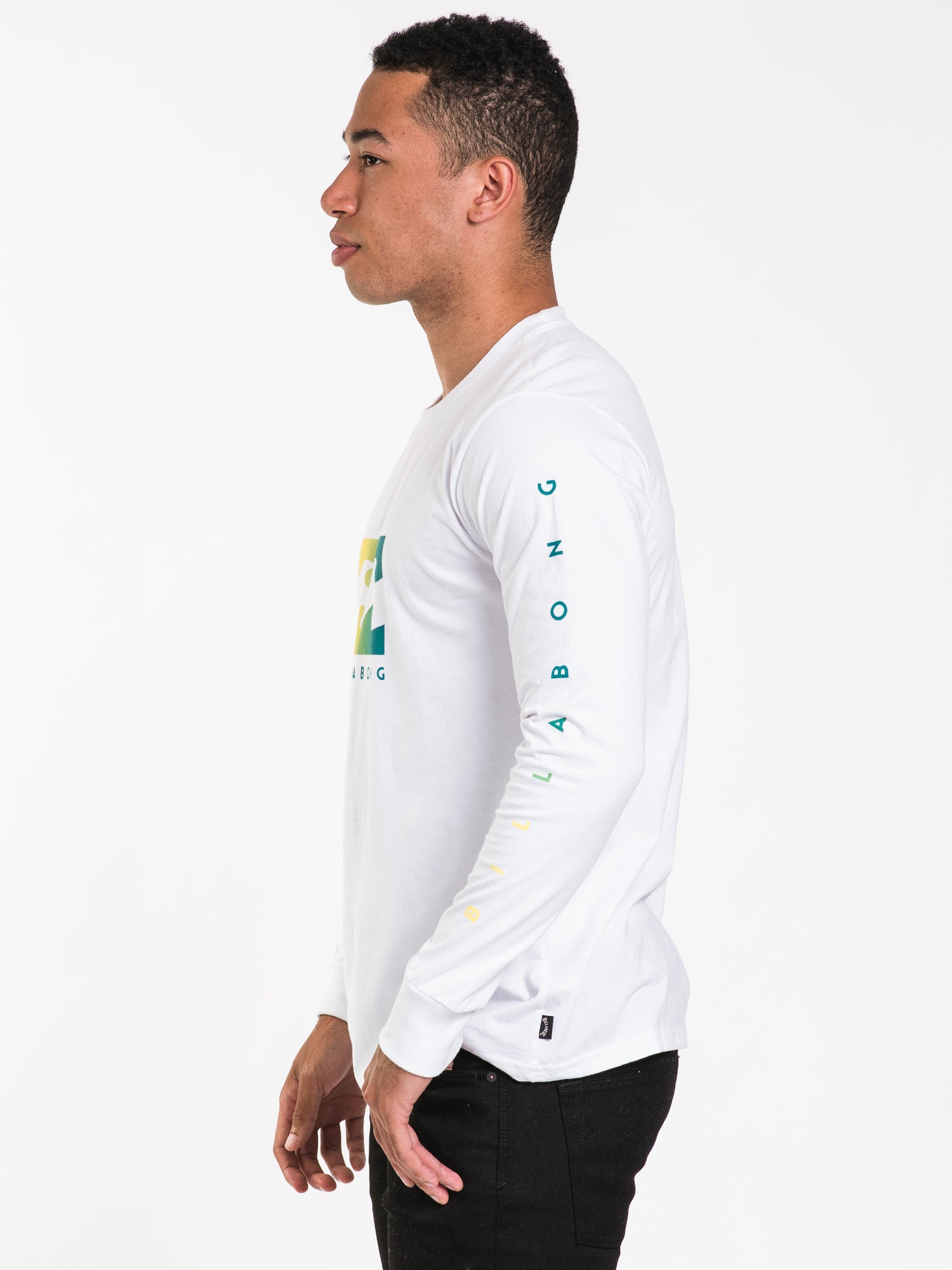 BILLABONG Unite Long Sleeve T-Shirt for Men & Women | Soft Cotton Crewneck Tee | Surf & Casual Wear | Beach, Surfing & Everyday Outfit Essential