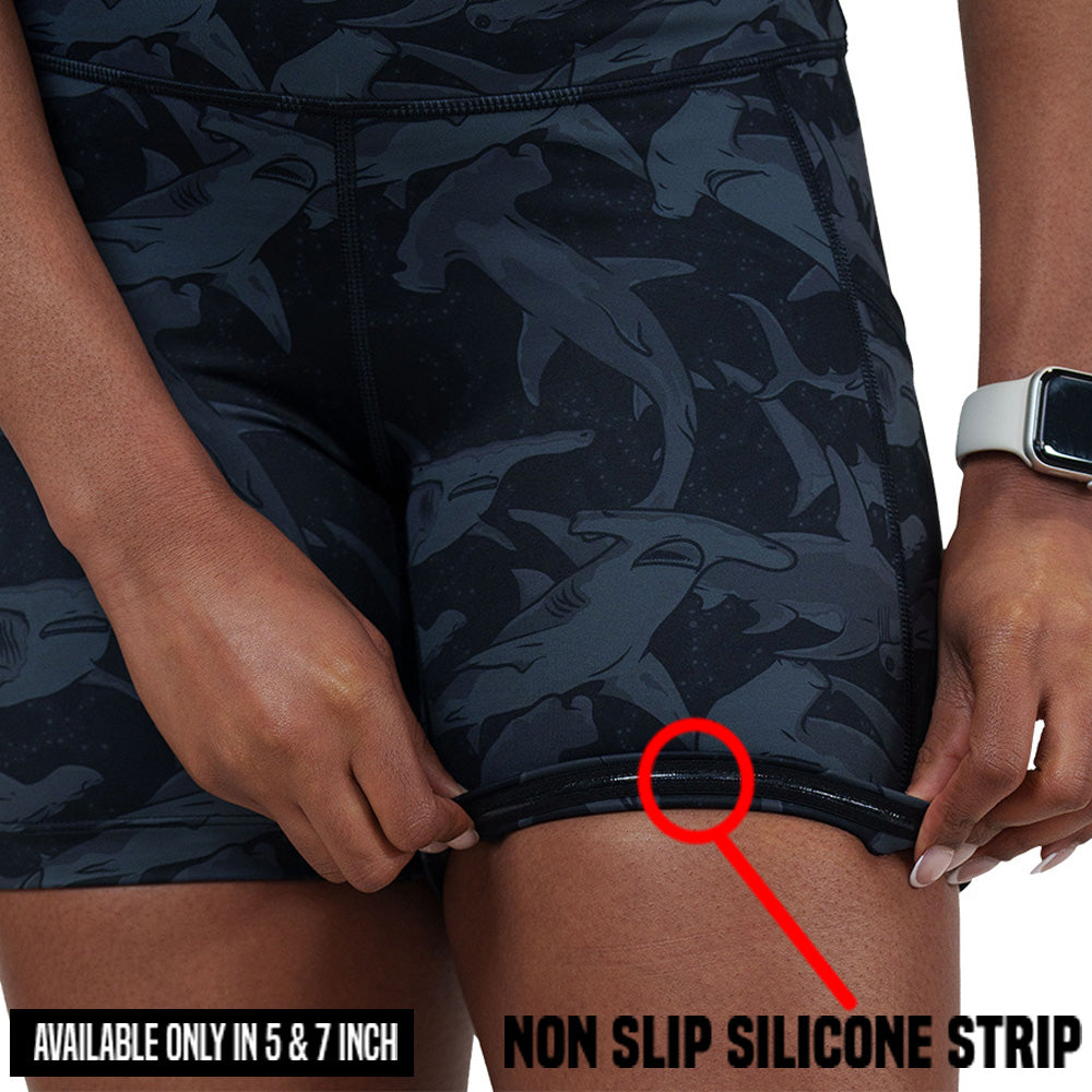 Shadow Sharks Men's Athletic Shorts - Quick-Dry, Lightweight & Comfortable for Running, Gym & Outdoor Activities