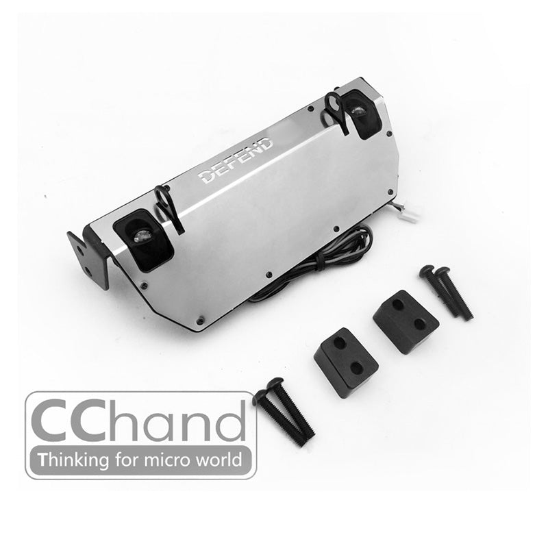 1/10 Scale CC Hand Metal Steering Chassis Guard for G2 D90 D110 RC Off-Road Crawler Cars - Durable Protection for Remote Control Vehicles | Perfect for Rock Crawling & Off-Road Adventures