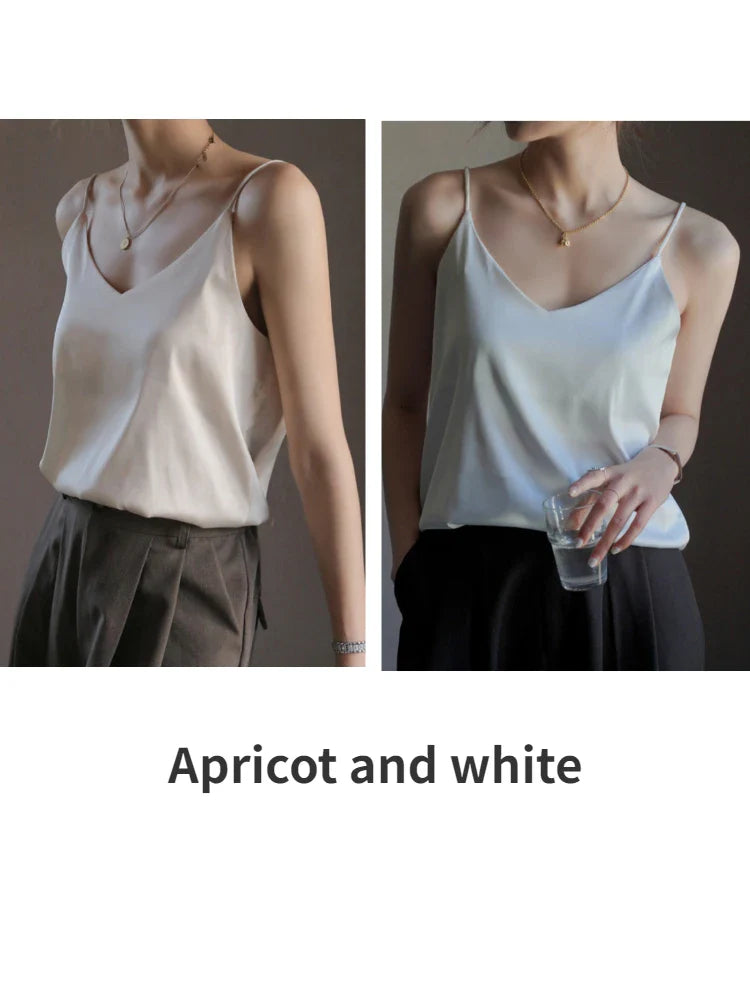Apricot and white