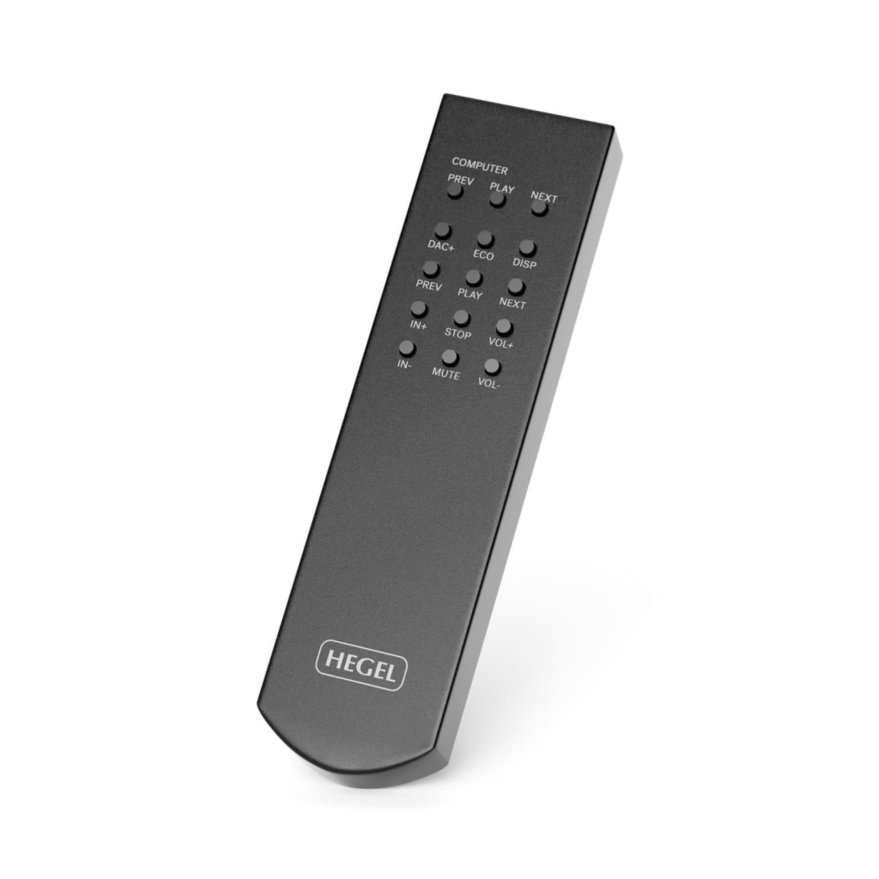 Hegel RC8 Aluminum Remote Control for Hegel Amplifiers - Open Box | Premium Replacement for H160, H190, H390 | Perfect for Home Theater & Hi-Fi Audio Systems