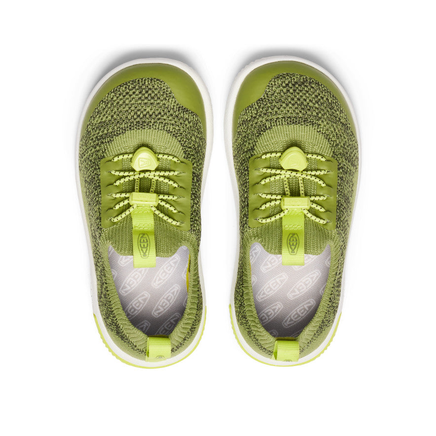 KNX Knit Sneakers for Toddlers & Little Kids - Breathable Comfort Shoes in Iguana Green & Evening Primrose | Perfect for Playtime, School & Everyday Wear