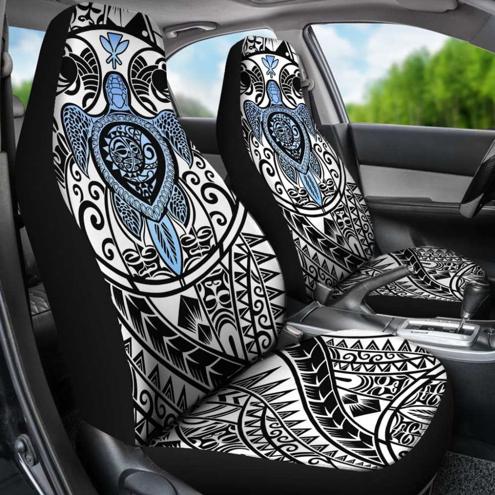 Premium Hawaiian Polynesian Turtle Car Seat Covers - Authentic Kanaka Maoli Design - Waterproof & Universal Fit for Cars, Trucks & SUVs - Perfect for Beach Trips, Road Adventures & Cultural Enthusiasts
