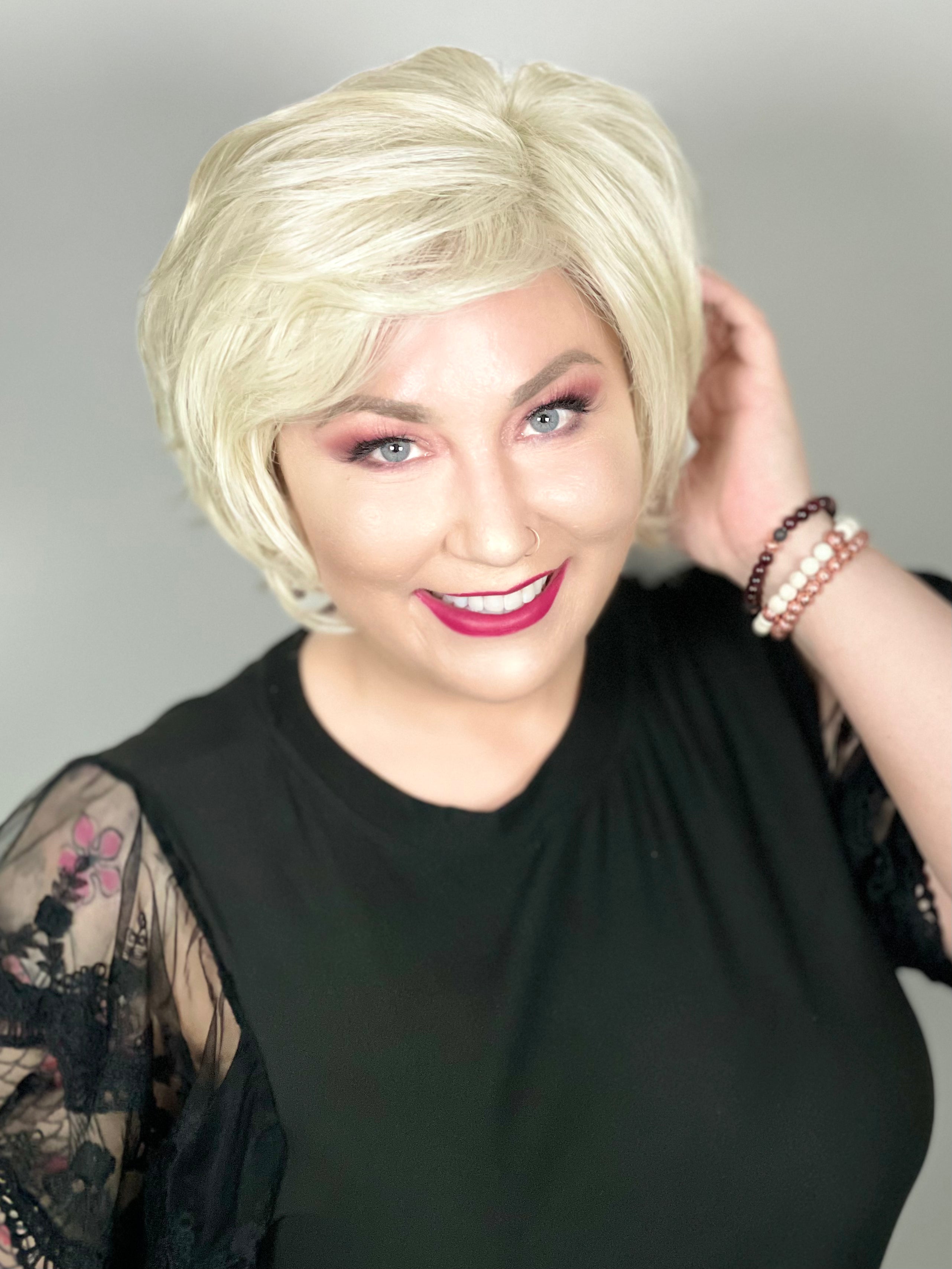 SUCCESS STORY (LUXE) Pearl Blonde Hair Extensions - Premium 100% Human Hair for Stunning Volume & Length | Perfect for Weddings, Parties & Special Occasions