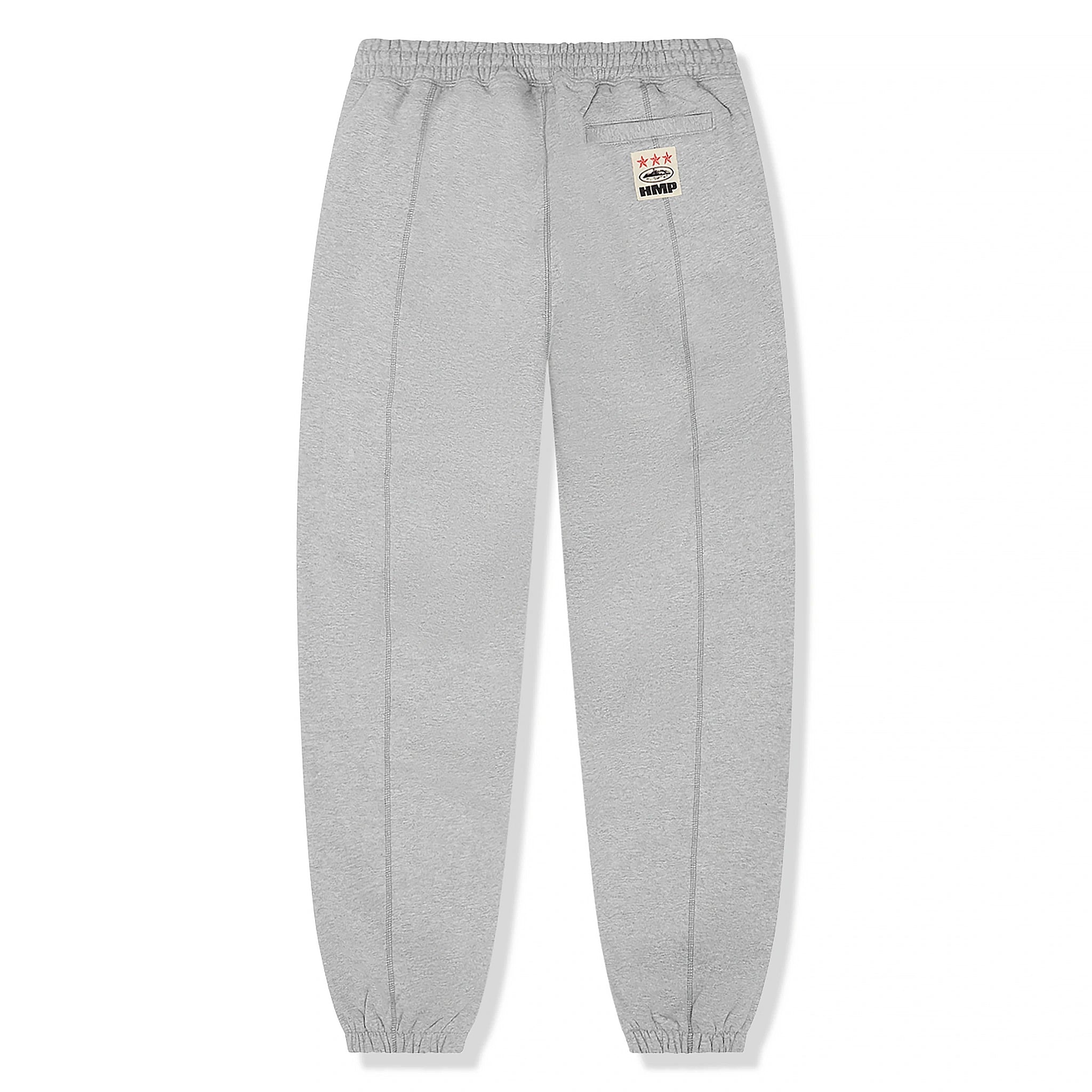 Corteiz HMP V2 Grey Sweatpants for Men - Comfortable Joggers with Elastic Waistband & Pockets - Perfect for Gym, Running, Lounge & Casual Wear