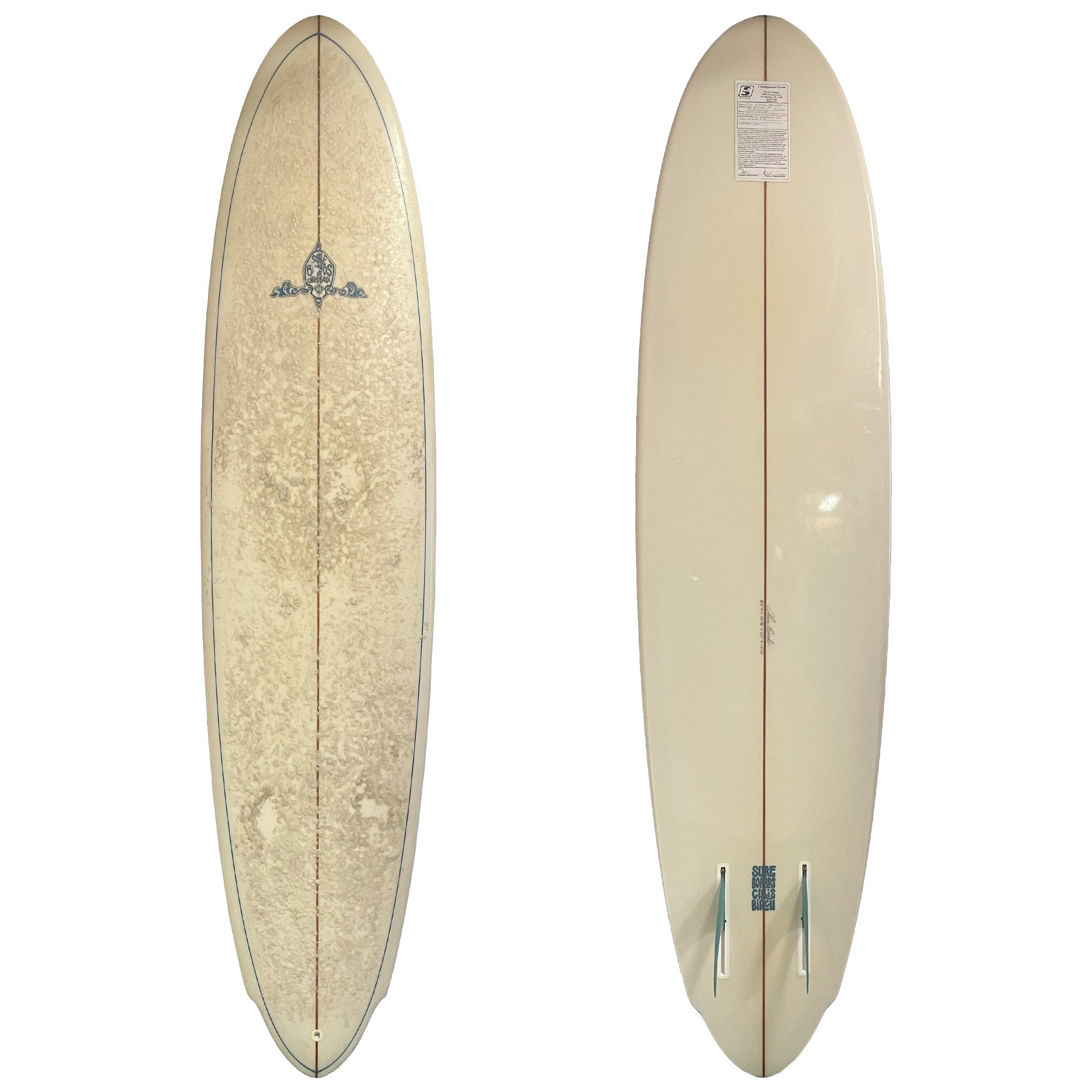 Chris Birch 8' Consignment Surfboard - Premium Used Surfboard for All Skill Levels | Perfect for Beach Waves, Surfing Lessons & Coastal Adventures
