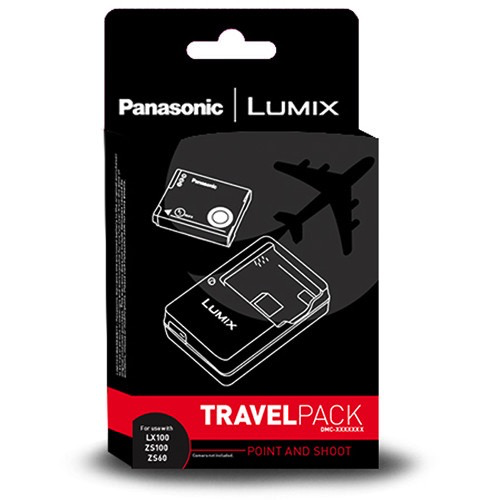 Panasonic ZS60 ZS100 Digital Camera Battery and Charger Travel Kit - Extra Power for Travel Photography, Vlogging & Outdoor Adventures