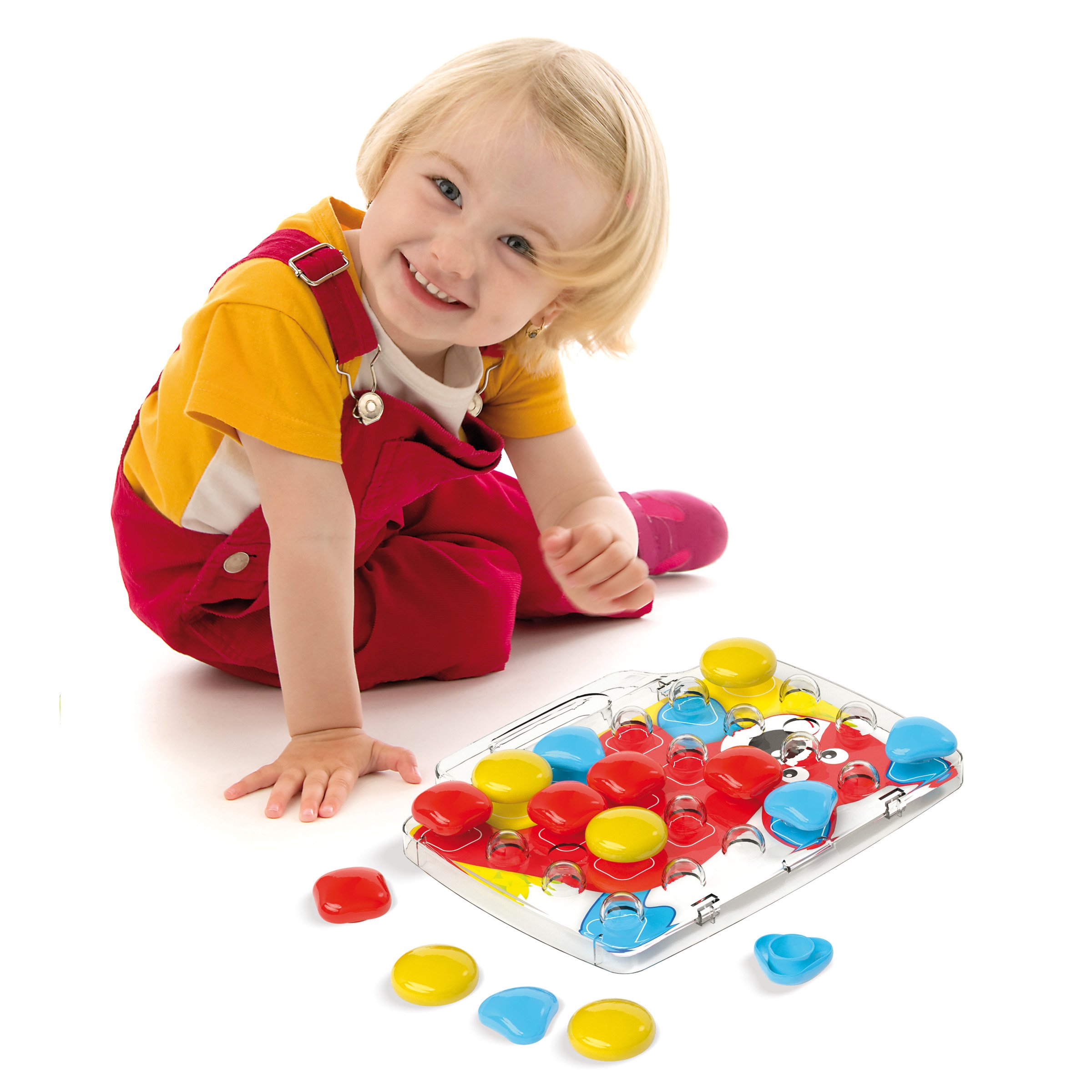 Quercetti Pixel Baby Art Activity Toy - Creative Learning & Sensory Play for Toddlers & Kids - Perfect for Early Childhood Development & Fine Motor Skills Practice - Great for Home, Preschool & Daycare Use