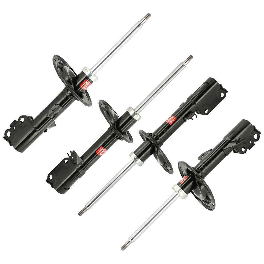 Excel-G Performance Shocks & Struts Set of 4 for Lexus ES330 & Toyota Camry Solara - 77-62722AQ | Smooth Ride & Enhanced Handling | Perfect for Daily Commutes & Road Trips - BuyAutoParts