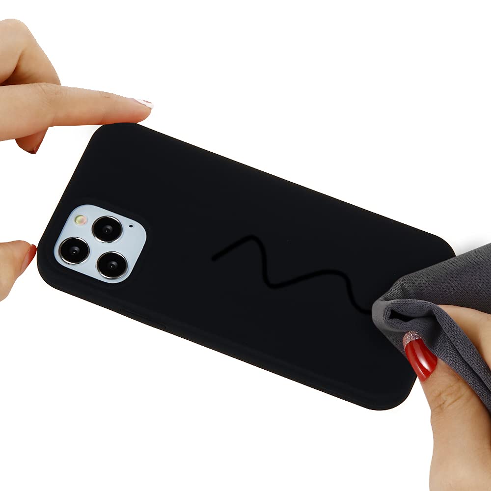 Ultra Slim Soft Silicone Case for iPhone 13 Pro Max - Shockproof Anti-Scratch Full Body Protection | Perfect for Daily Use, Travel & Outdoor Activities