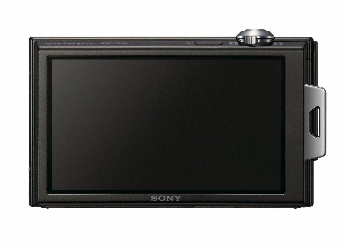 Sony Cyber-shot DSC-T900 12.1MP Digital Camera with 4x Optical Zoom, Super Steady Shot Image Stabilization & 3