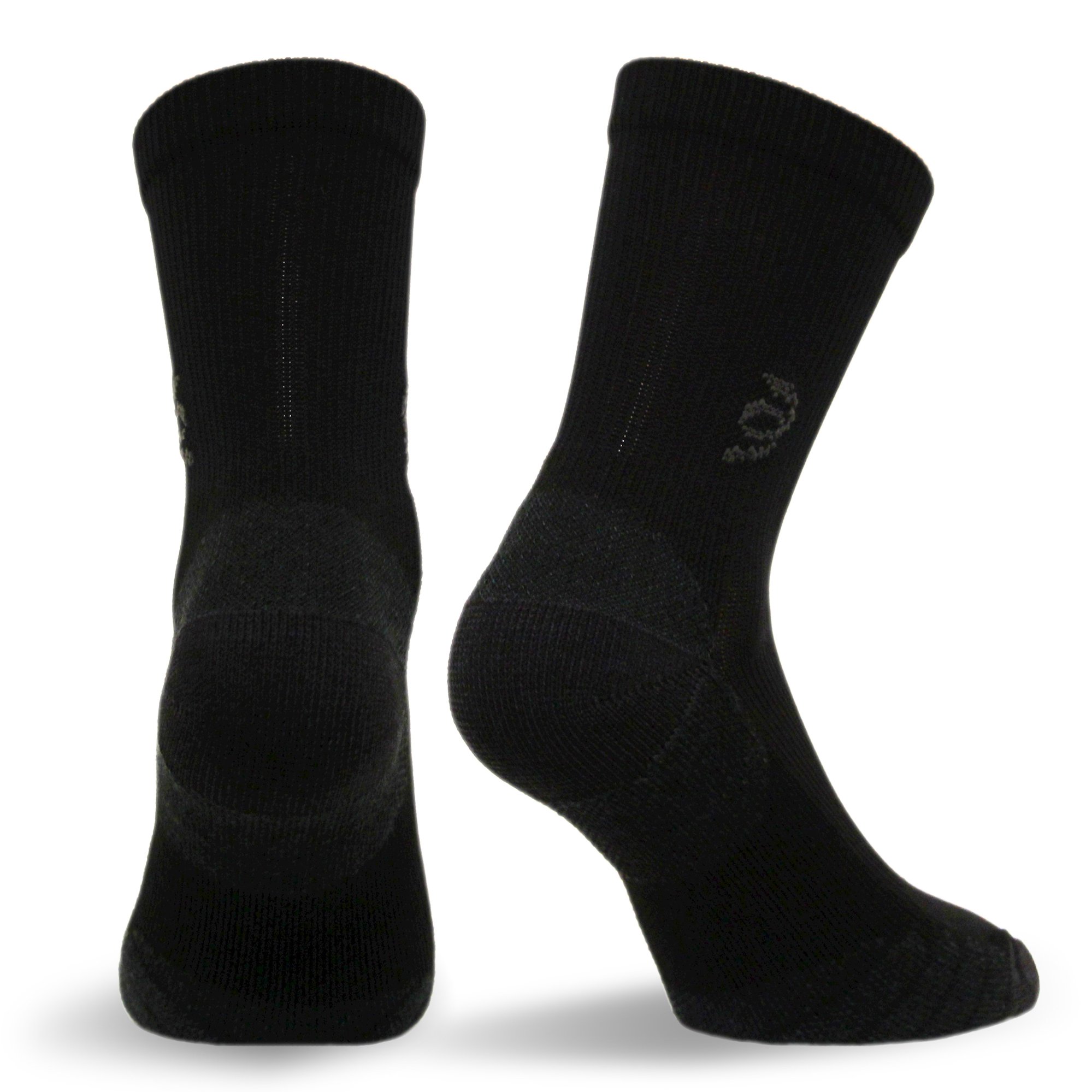 Travelsox Premium Dress & Travel Crew Compression Socks for Women & Men - Best for Airplane Flights, Long Work Shifts & Athletic Performance (TSC)