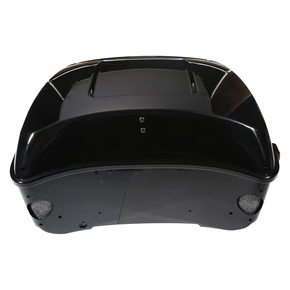 Premium TCMT King Tour Pack Trunk with Wrap-Around Backrest & Rear Speakers - Compatible with Harley Touring Models (2014-2023) - Perfect for Road King, Road Glide, Street Glide & Electra Glide - Enhance Comfort & Sound on Long Rides
