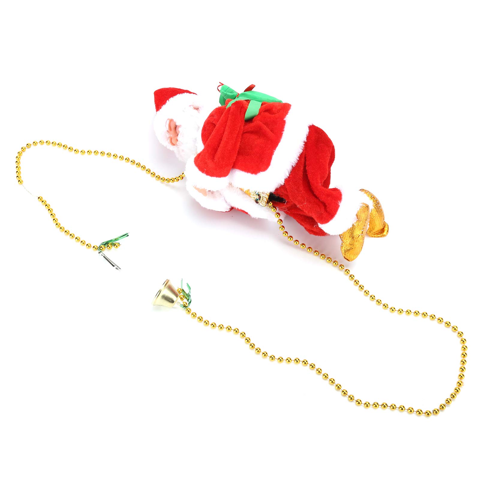 Jovenn Electric Santa Claus Hanging Ornament - Animated Christmas Decor for Home, Party & Tree Decoration | Perfect for Holiday Festivities, Xmas Gifts & Indoor Decorations