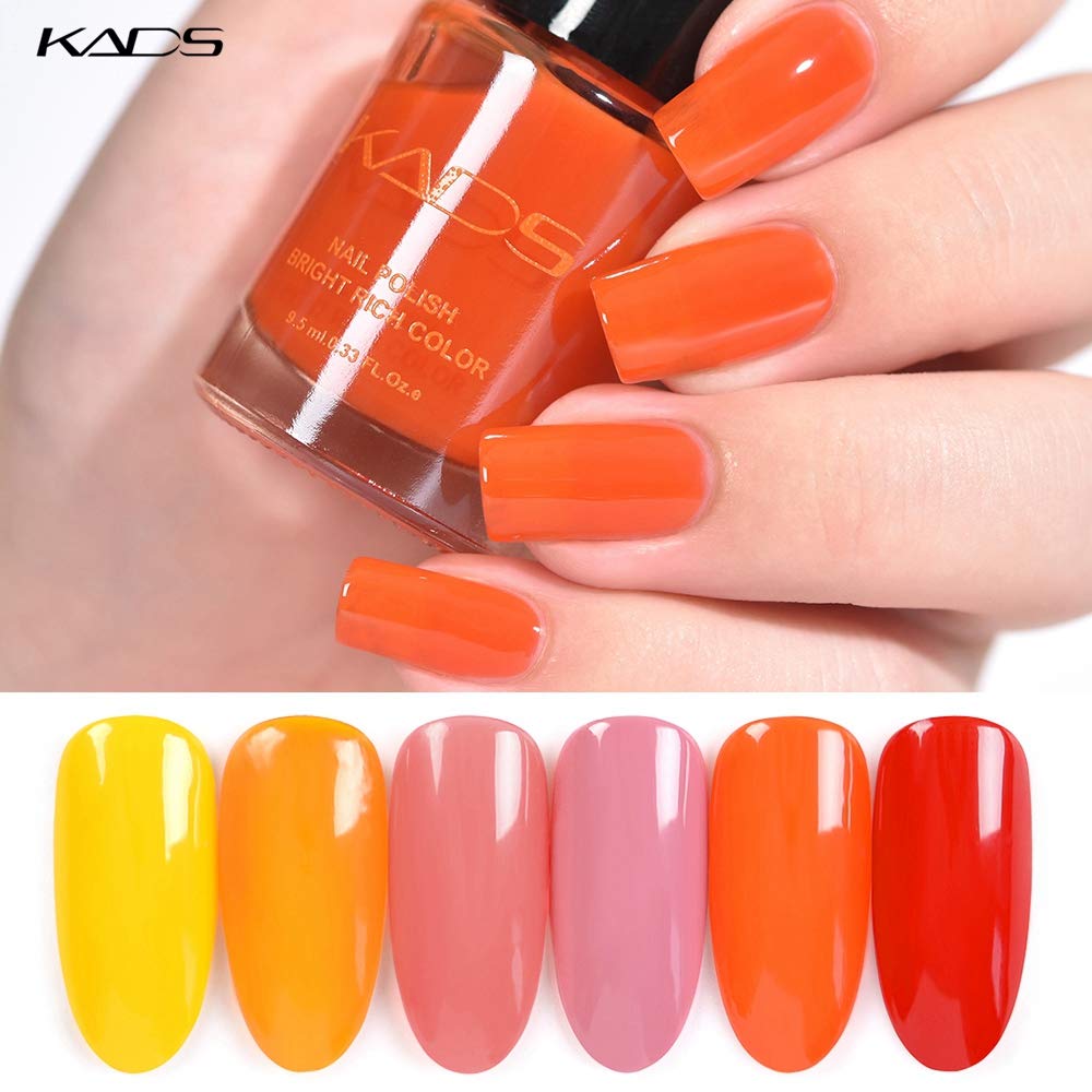 KADS Oil Jelly Nail Polish Set - 12 Colors Gel Nail Polish Kit for Manicure & Pedicure - Long Lasting, Non-Toxic, Waterproof Nail Art Design - Perfect for Home Salon, Party, Wedding & Gift Giving