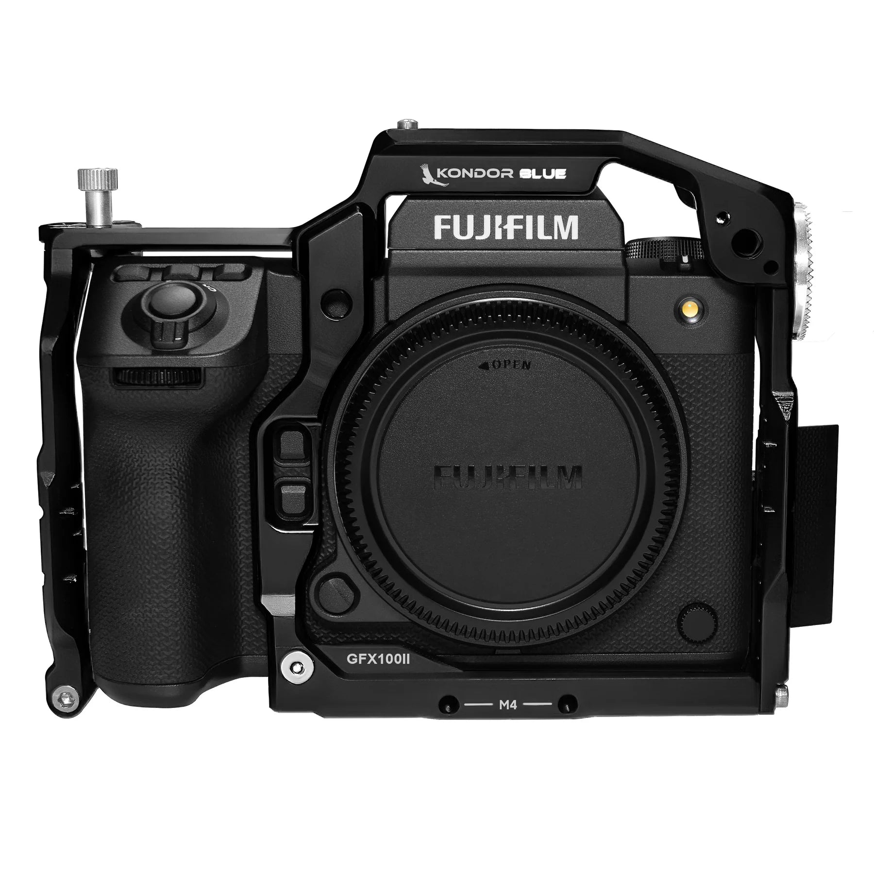 Kondor Blue Fujifilm GFX100 II Camera Cage - Durable Aluminum Alloy Protection for Professional Photography & Videography | Perfect for Studio, Travel & Outdoor Shoots