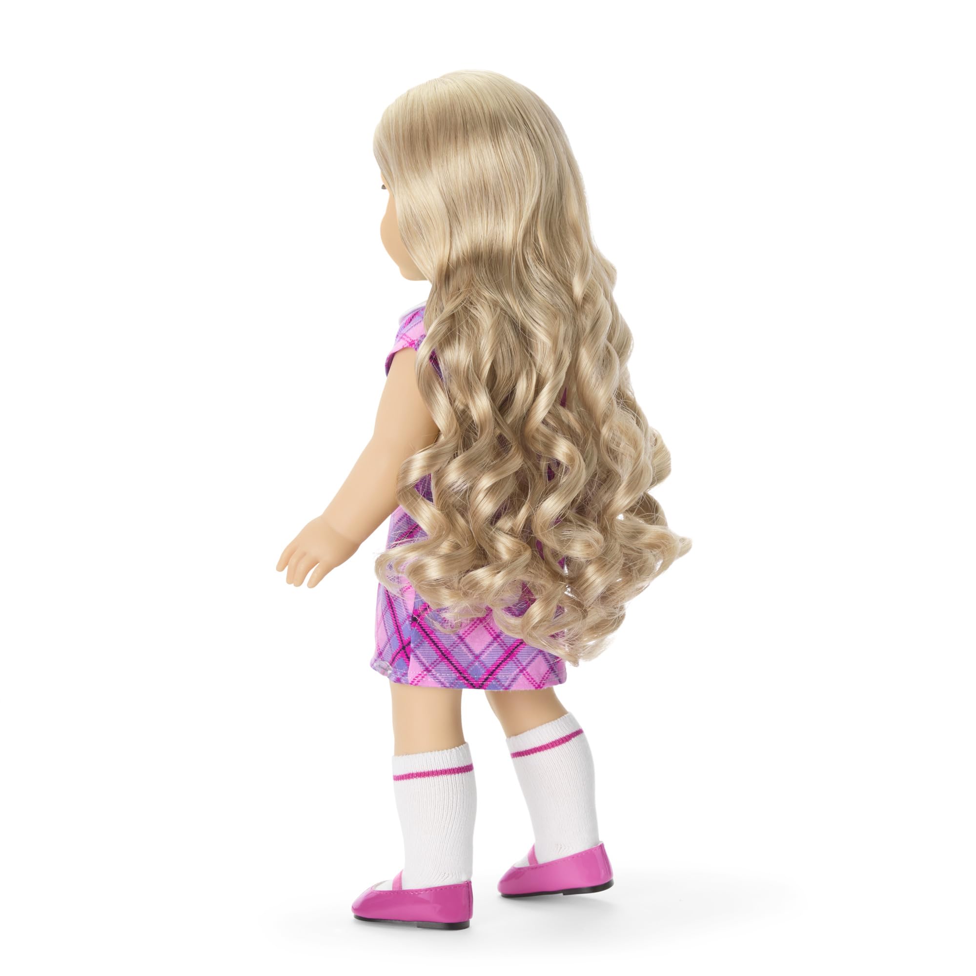 American Girl Truly Me 18-inch Doll #125 with Hazel Eyes & Curly Blonde Hair - Light Skin Warm Olive Undertones - Best Gift for Girls Ages 6+ - Perfect for Playtime, Collecting & Birthday Presents