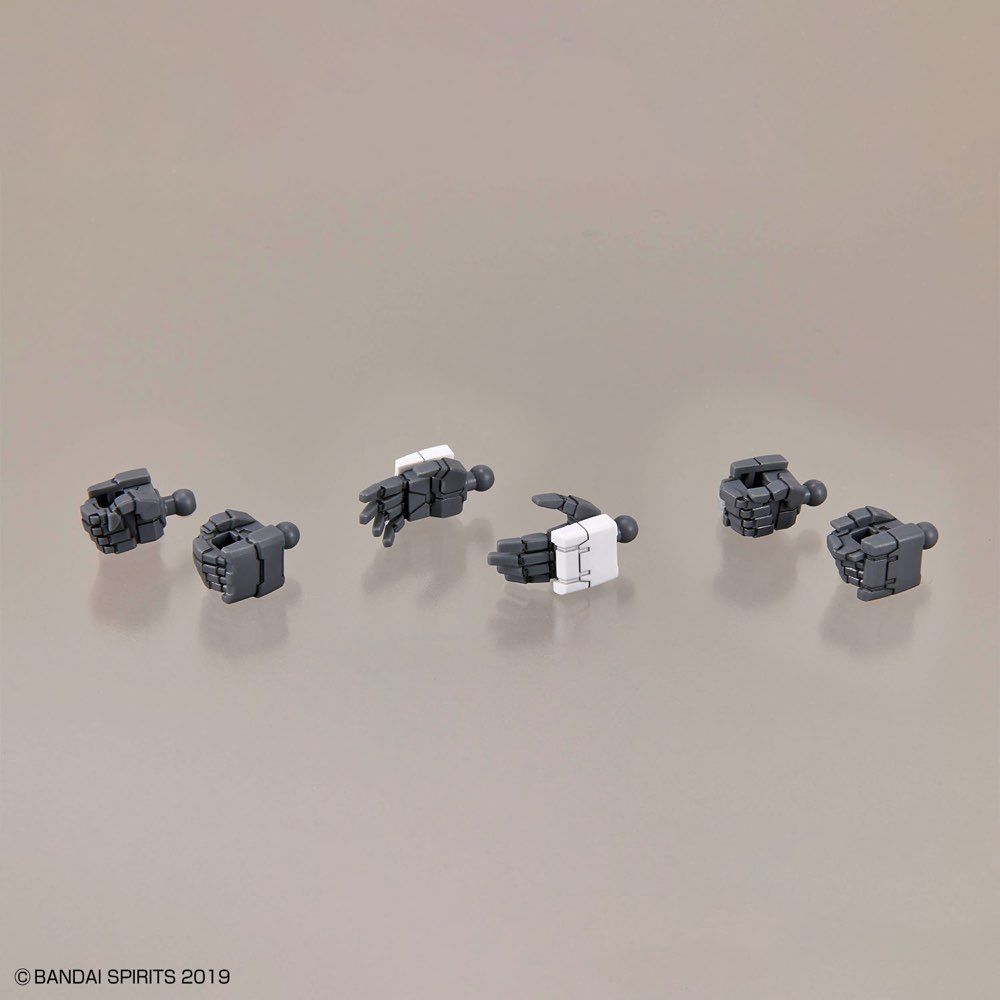 Bandai 30 Minutes Missions 30MM #W23 1/144 Scale Option Part Set 12 - Hand Parts & Multi Joint Model Kit for Custom Builds | Perfect for Gundam & Mecha Customization Projects