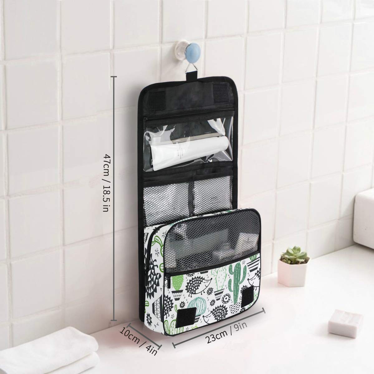 Multifunctional Hanging Toiletry Bag for Travel - Women & Men