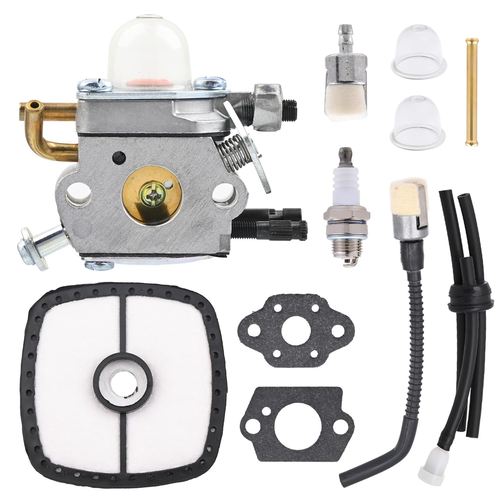 SYSKANT PB-2100 Carburetor Replacement for Echo PB2100 Leaf Blower - Compatible with Zama C1U-K42, C1U-K42B, 12520020562 - Includes 13031054130 Air Filter, 13120507320 Fuel Filter & 90098Y Tune-Up Kit - Perfect for Yard Maintenance, Landscaping & Fall Leaf Cleanup