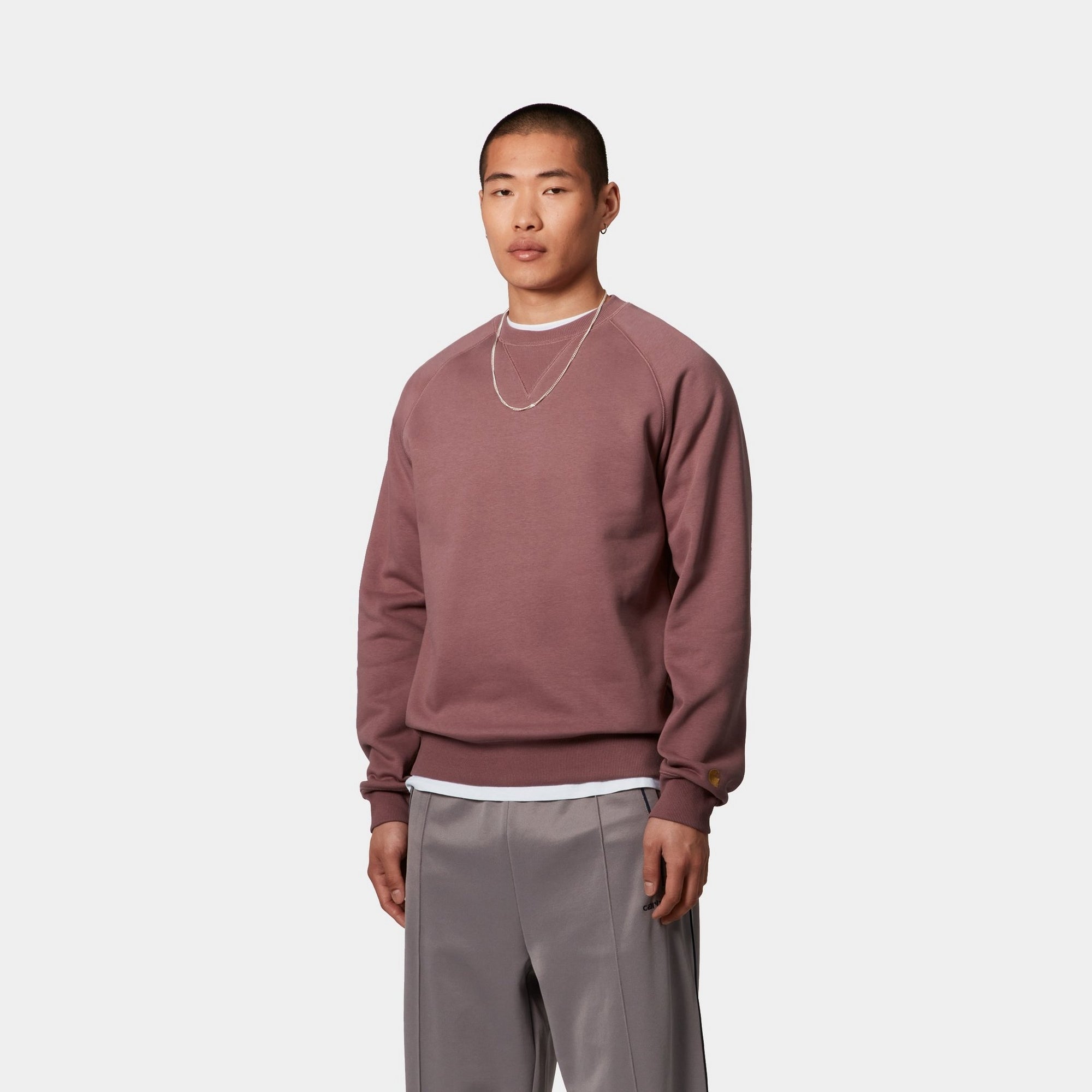 Chase Sweatshirt for Women - Soft & Cozy Dusky Pink Pullover | Perfect for Casual Wear, Lounge & Fall Outfits