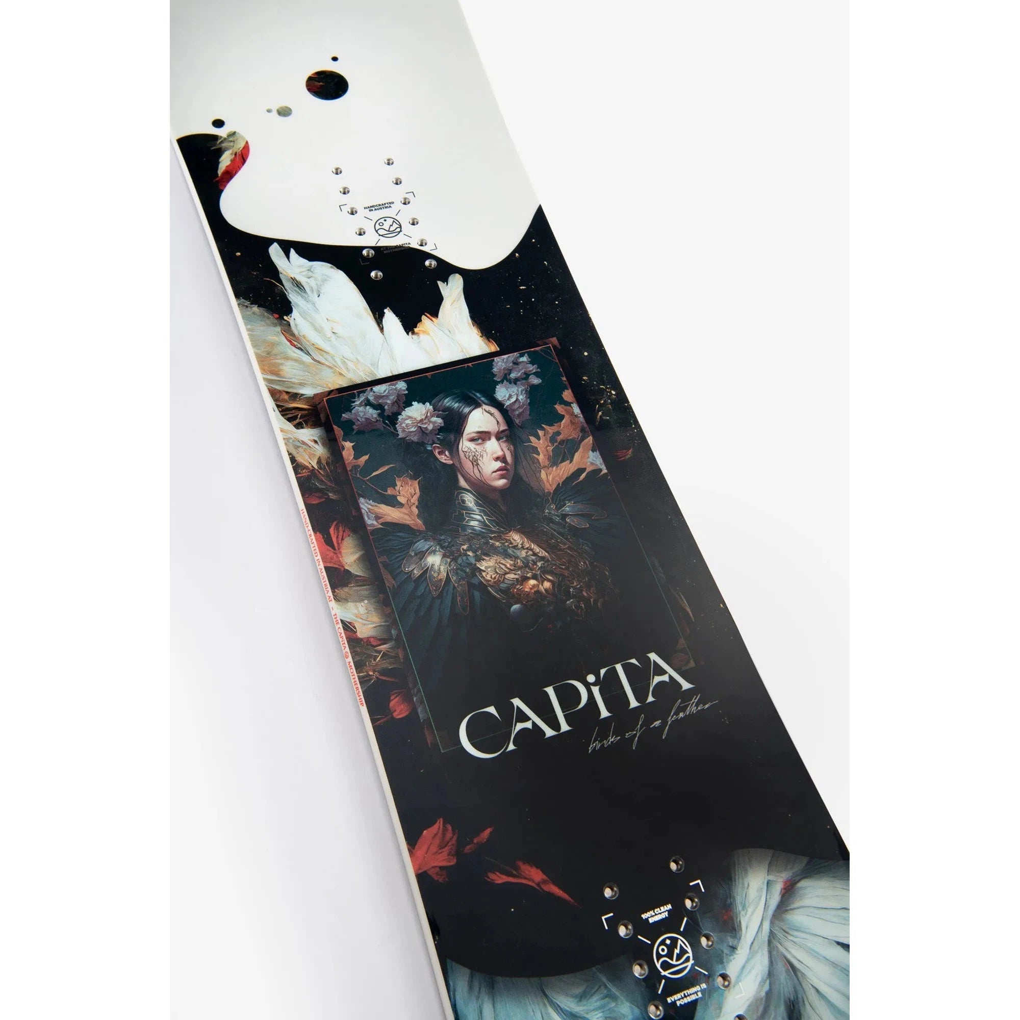 Capita Birds Of A Feather Snowboard 2025 - Premium All-Mountain Snowboard for Women | Perfect for Freestyle & Powder Riding | Best for Park, Backcountry & Resort Snowboarding