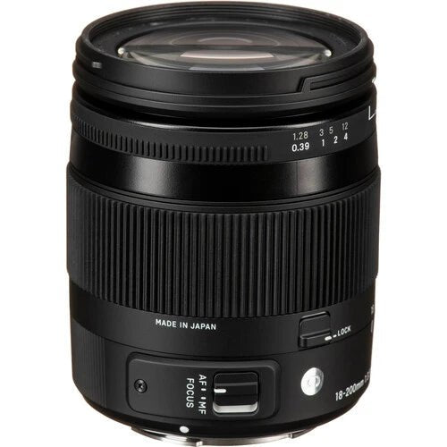 Sigma 18-200mm f/3.5-6.3 DC Macro HSM Contemporary Lens for Sony A Mount - Perfect for Travel, Wildlife & Portrait Photography
