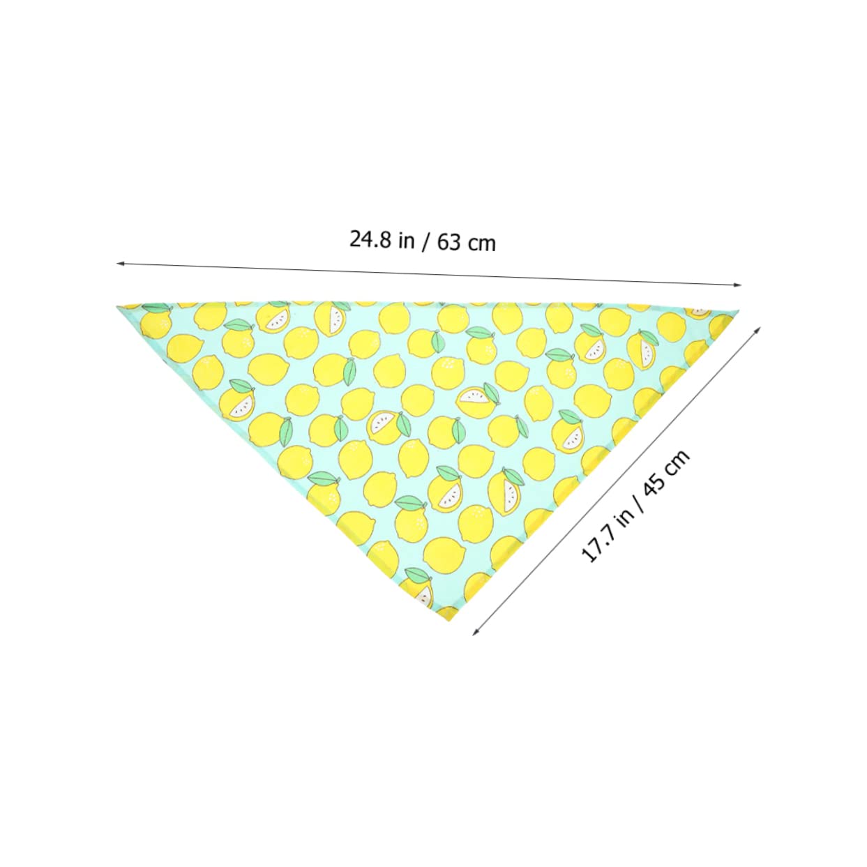 SUPVOX Dog Birthday Party Supplies - Triangle Bandana with Fruit Design for Pets - Perfect for Birthday Celebrations, Pet Parties & Fun Photo Shoots