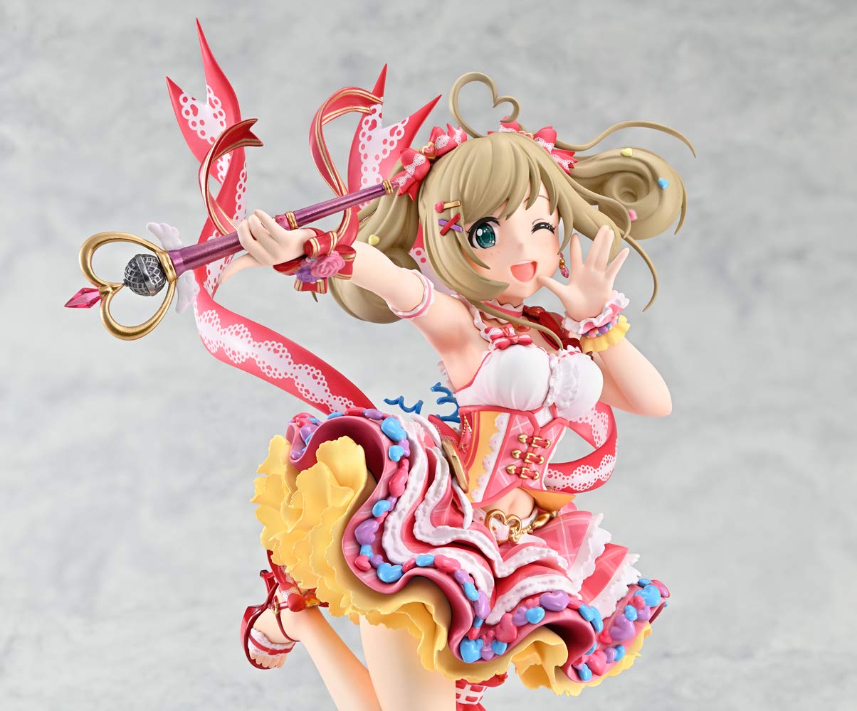 The Idolmaster Cinderella Girls Sato Heart to Heart Version 1/8 Scale PVC Anime Figure - Perfect for Collectors & Anime Fans Display