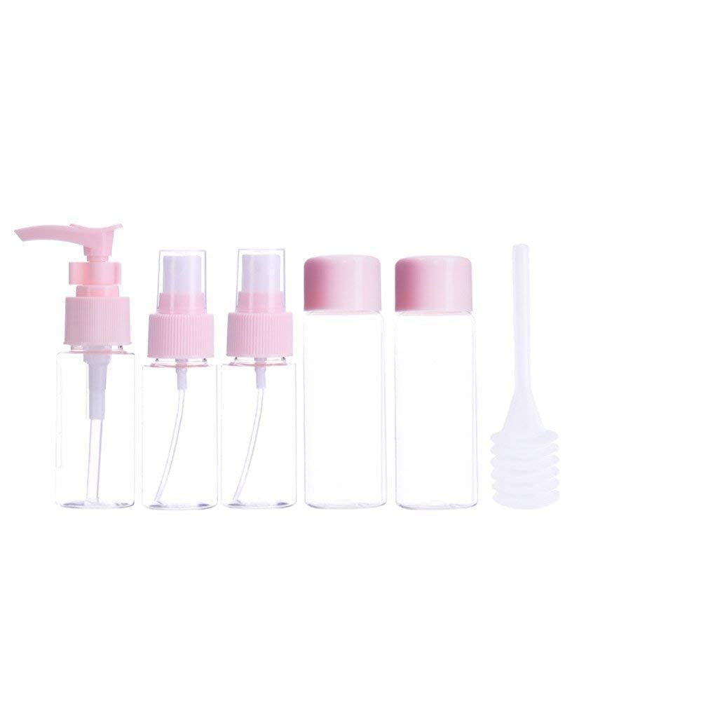 **Woodonick Travel Refillable Cosmetic Bottles Kit – Leak-Proof Portable Toiletry Containers for Lotion, Shampoo, Cream & Soap (Ideal for Air Travel, Gym & Vacation)**