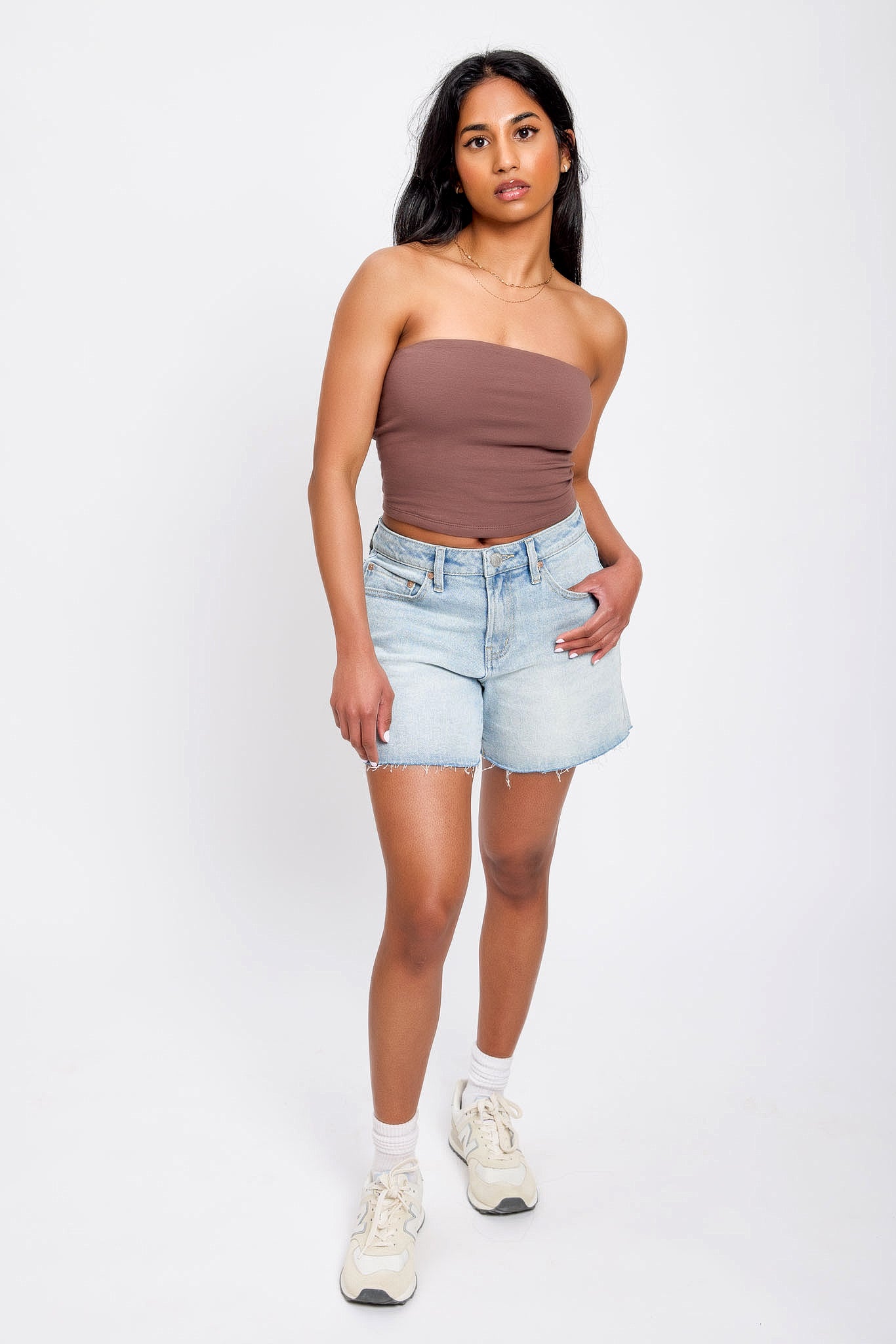 Almost Famous Light Wash High Rise Shorts - Women's Denim Shorts for Summer | Casual, Comfortable & Stylish | Perfect for Beach, Travel & Everyday Wear