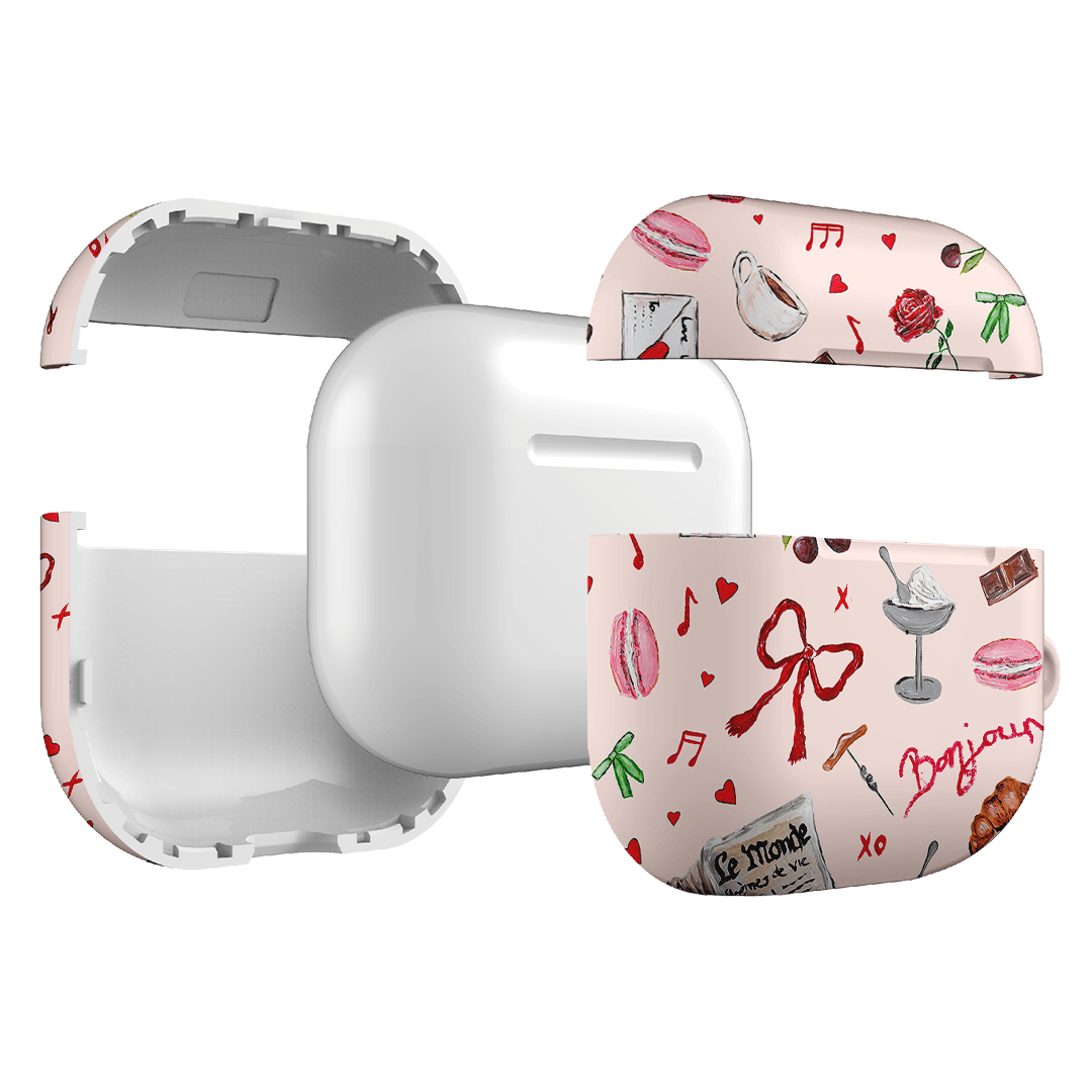 Bonjour AirPods Case - Protective Cover for Apple AirPods 1/2/3 & Pro | Shockproof & Scratch-Resistant | Perfect for Workouts, Travel & Daily Use