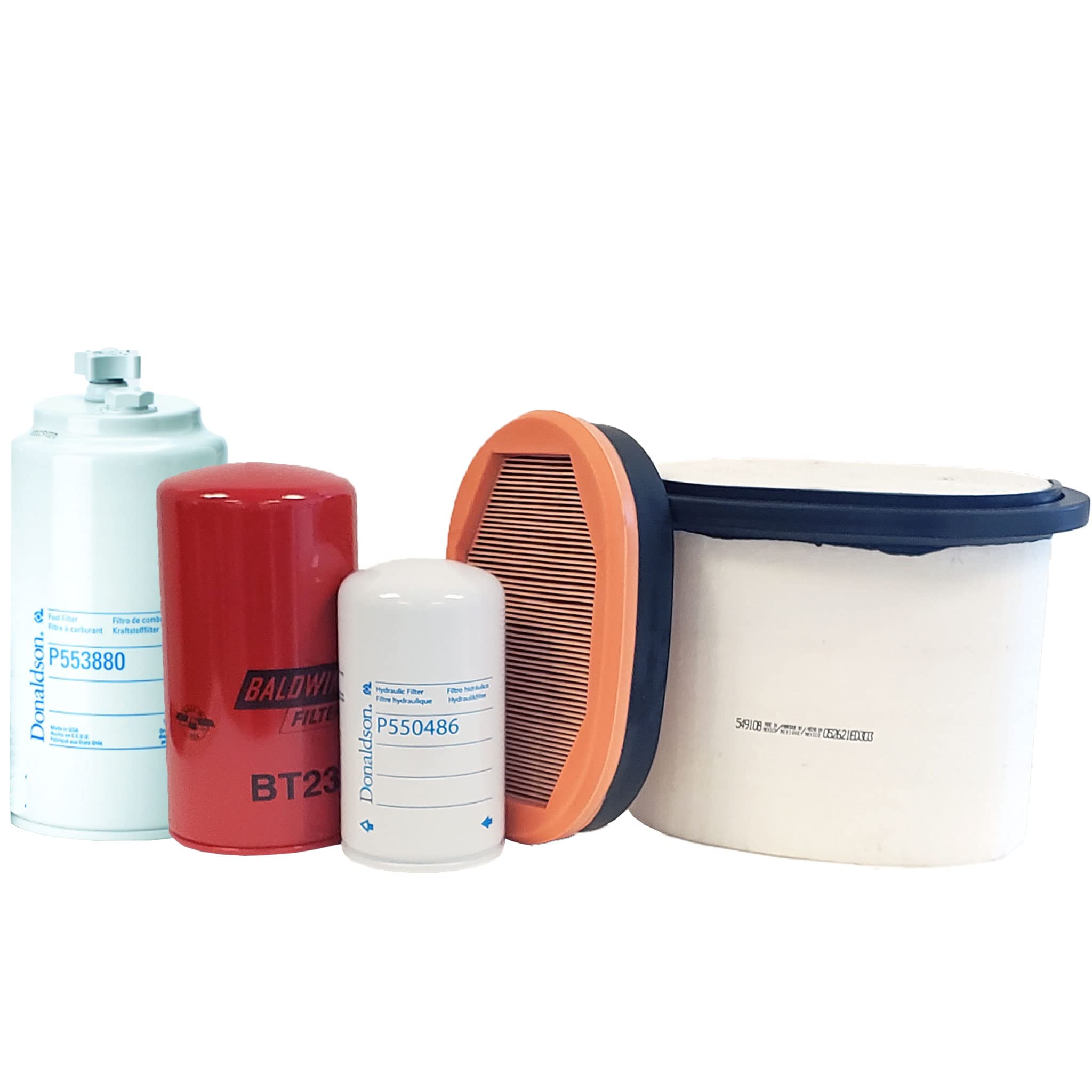 CFKIT Maintenance Filter Kit Compatible with CAT 420E Backhoe Loader - Air, Oil, Fuel & Hydraulic Filters - Replacement for Construction Equipment Parts - Perfect for Tractor Maintenance & Heavy Machinery Servicing