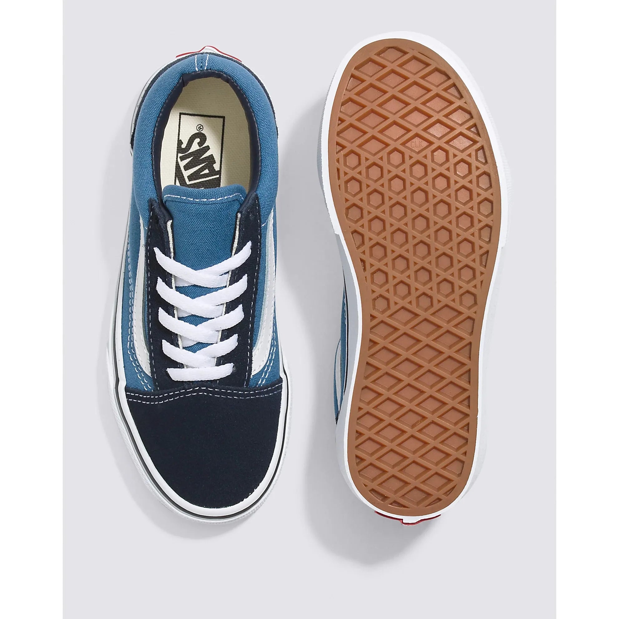 Vans Kids Old Skool Skate Shoes for Boys & Girls - Classic Black & White Sneakers for School, Play & Everyday Wear