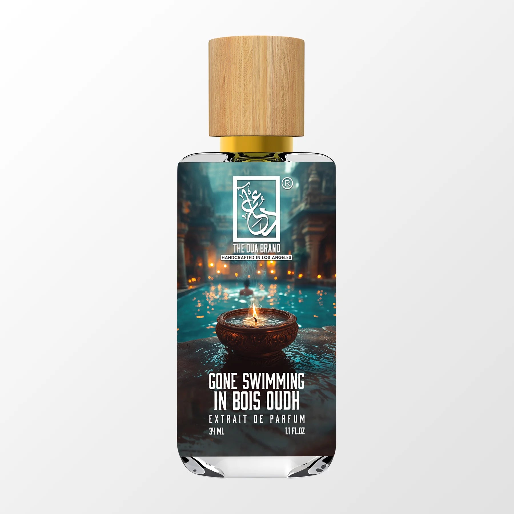 Gone Swimming In Bois Oudh - Premium Oud Wood Fragrance for Men & Women | Long-Lasting Perfume Oil for Date Night, Special Occasions & Daily Wear