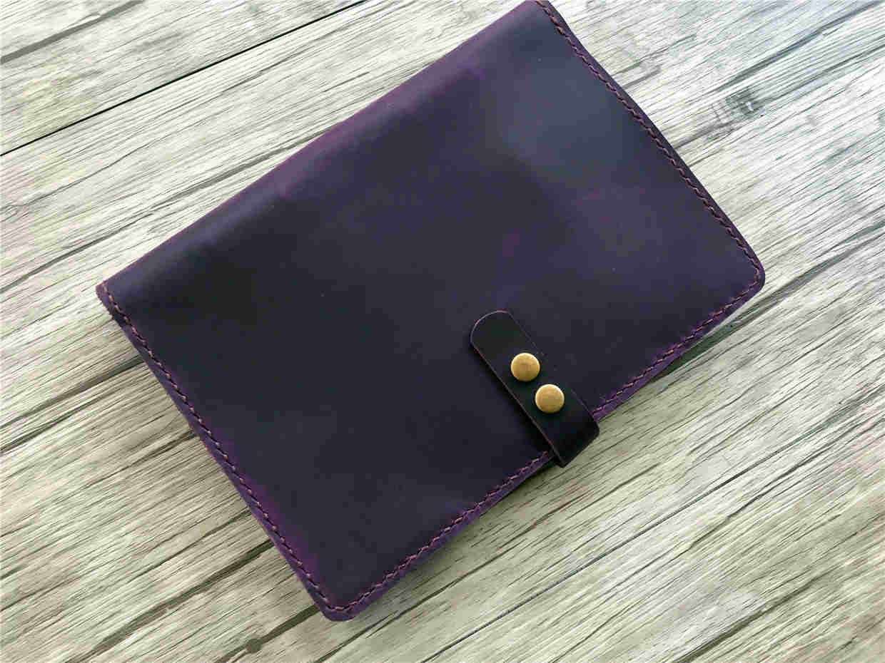 Premium Leather Letter Notepad - Personalized Notebook for Journaling, Writing & Gifts - Perfect for Office, School & Travel Use