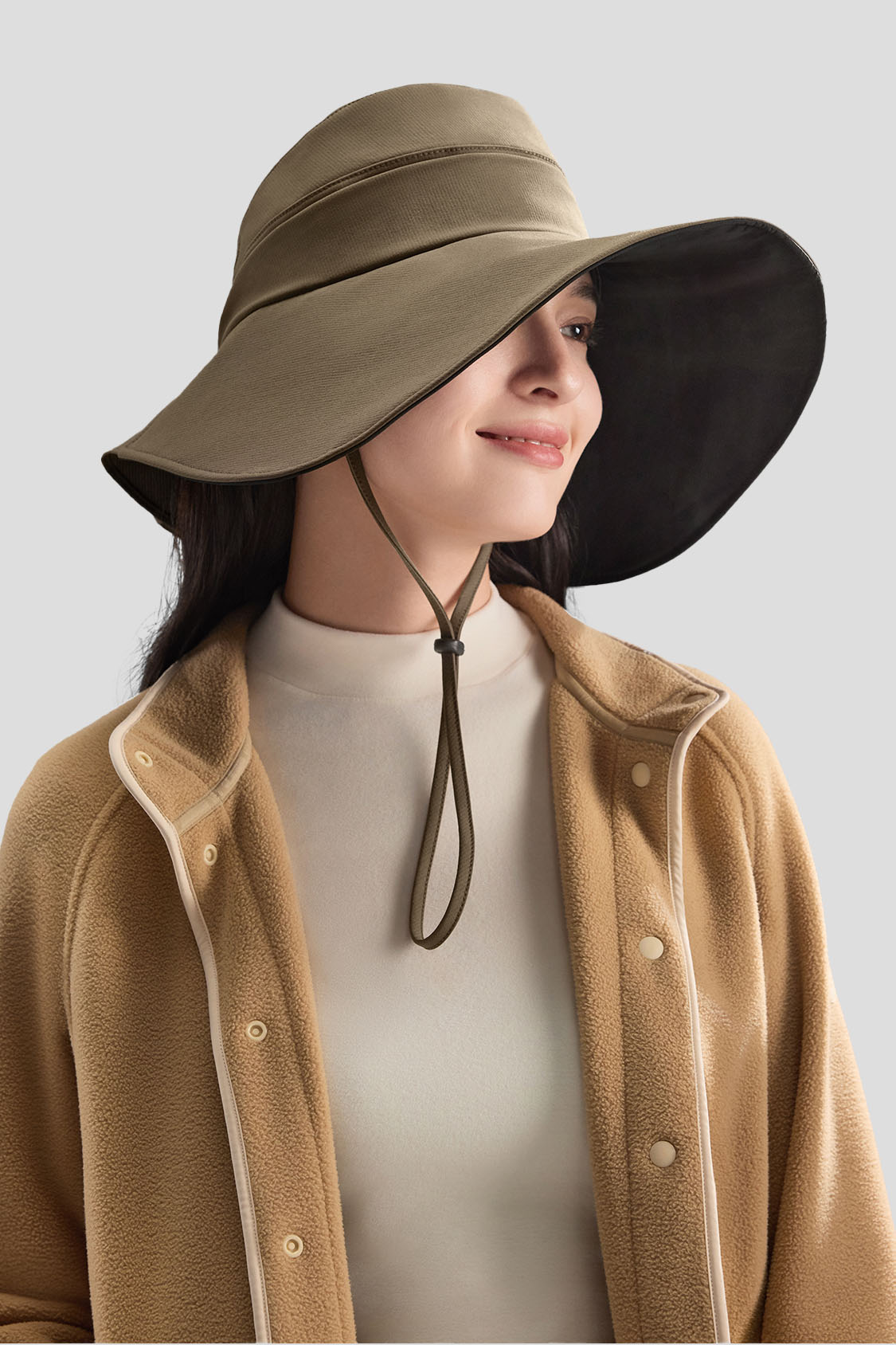 BreezeShield Women's Wide Brim Sun Hat UPF 50+ UV Protection - Perfect for Beach, Gardening & Outdoor Activities