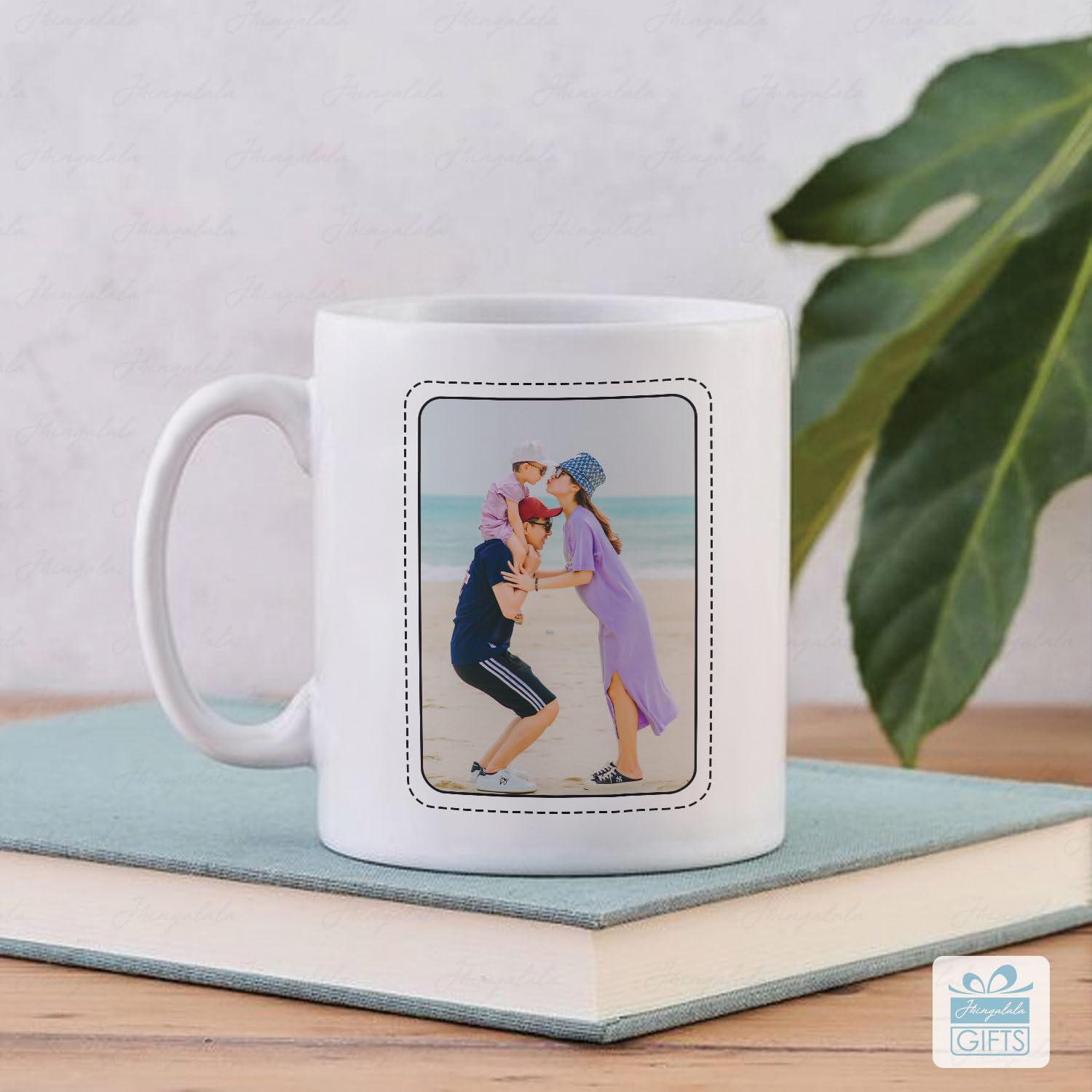 Custom Photo Mug with Personalized Text - Unique Printed Coffee Cup for Birthday, Anniversary Gifts (Him, Her, Husband, Wife) | Perfect for Office Use, Home Decor & Thoughtful Presents