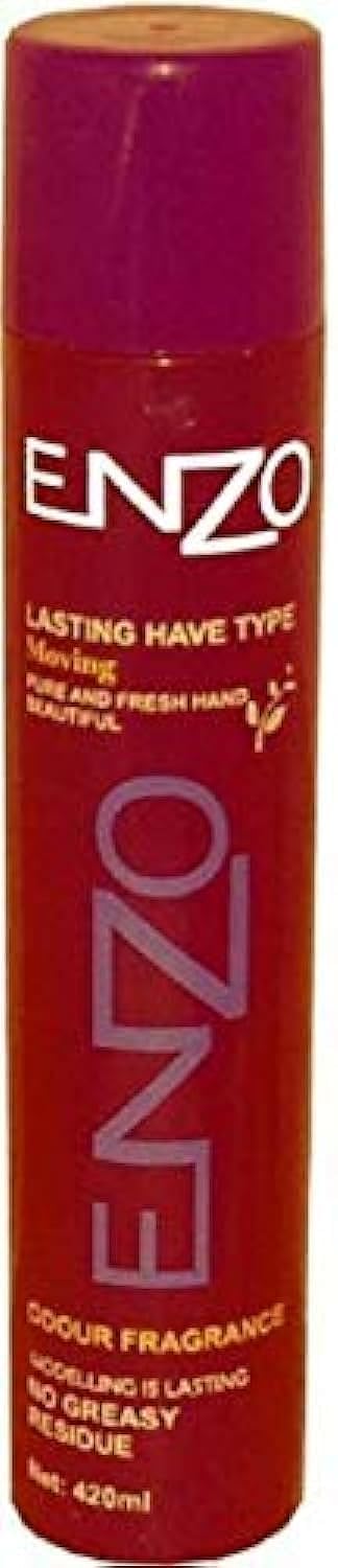 Enzo Hair Line Spray for Super Strong Hair Growth - 420ml Hair Thickening & Volumizing Spray for Men & Women - Perfect for Daily Styling & Hair Care Routine