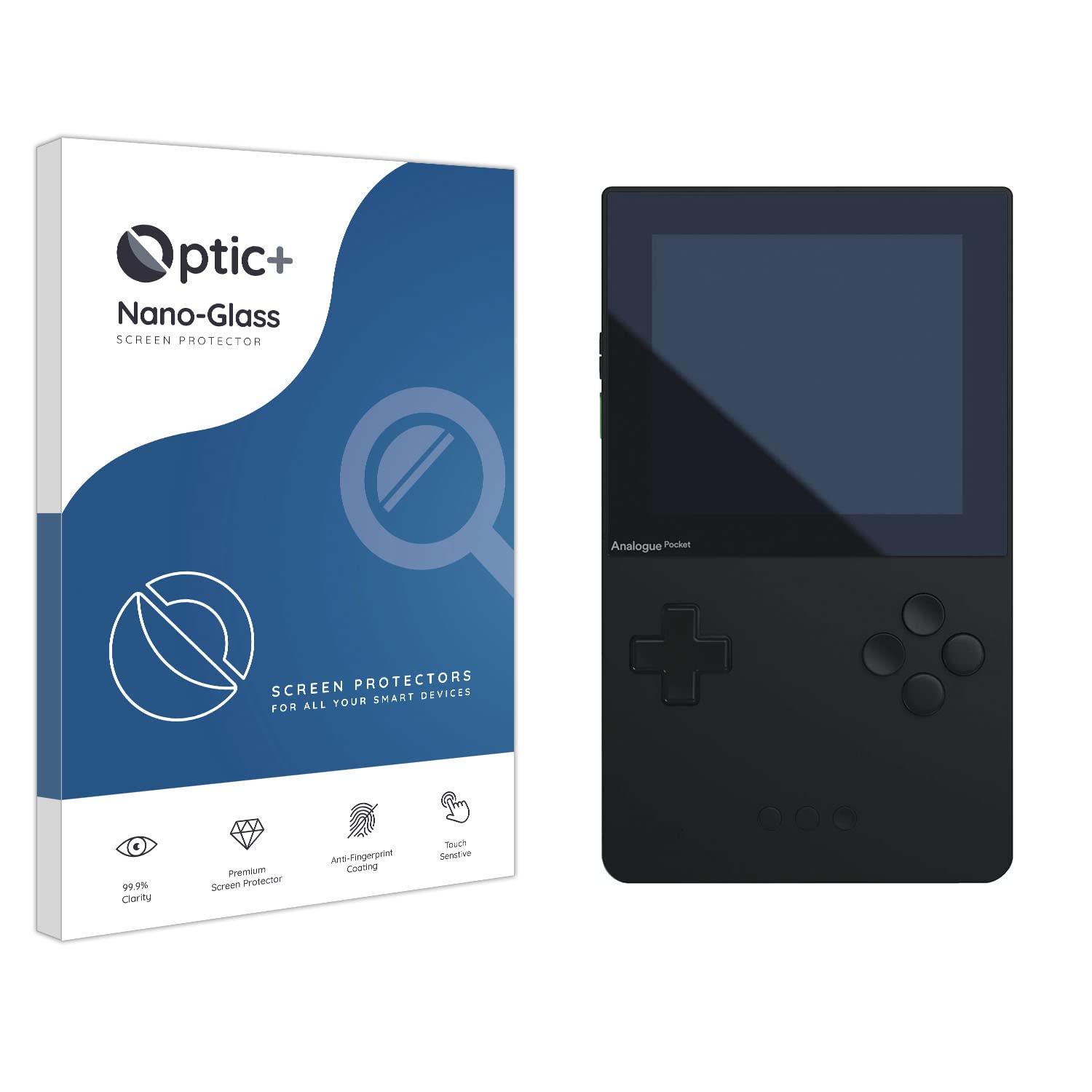 Ultra-Thin Nano Glass Screen Protector for Analogue Pocket - HD Clear, Anti-Scratch & Bubble-Free - Perfect for Gaming, Travel & Everyday Protection