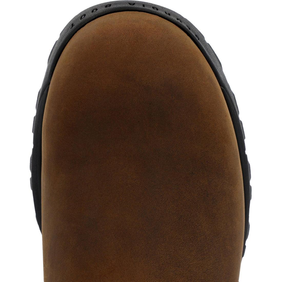 Waterproof Chelsea Work Boots for Men - Slip Resistant Safety Shoes for Construction & Outdoor Work - Comfortable & Durable Work Boots for Winter, Hiking & Heavy Duty Jobs