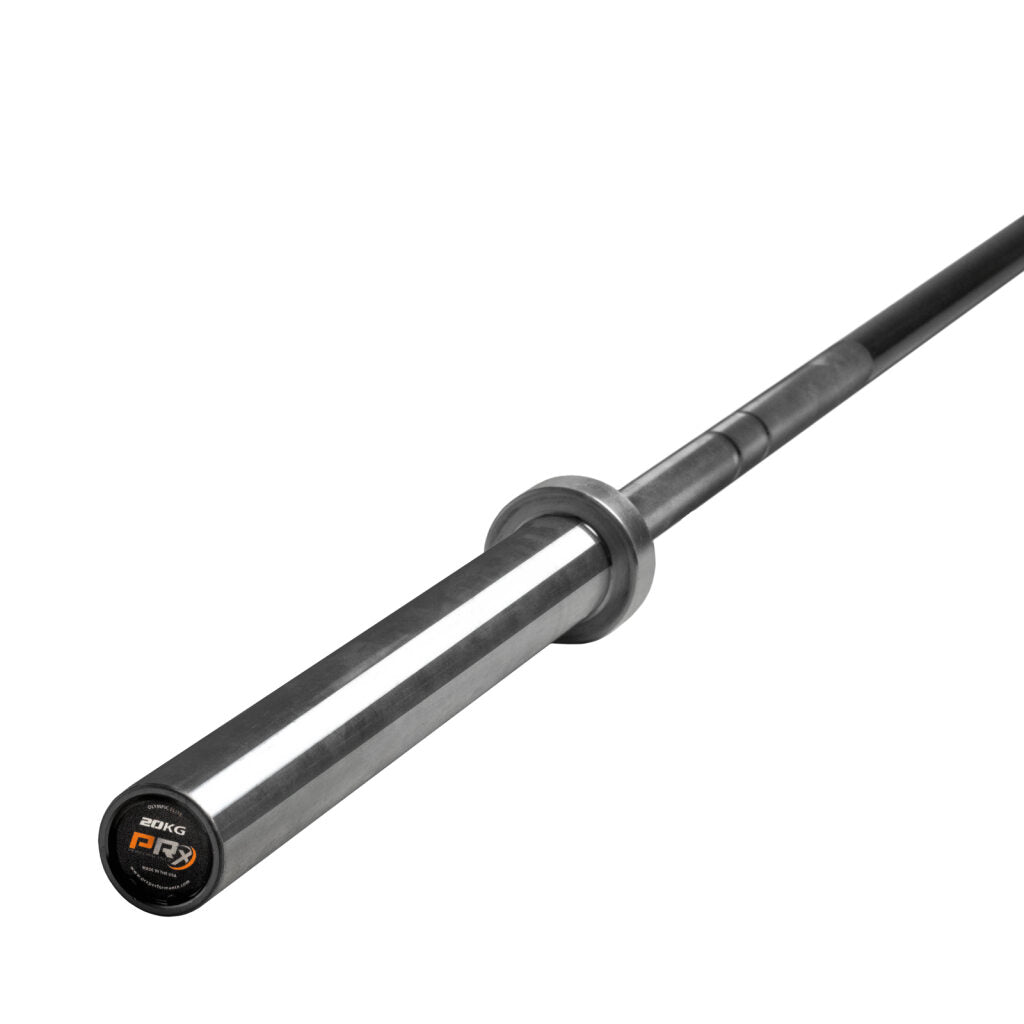 PRx 20kg Olympic Elite Bar - Professional Weightlifting Barbell for CrossFit, Powerlifting & Home Gym - Perfect for Strength Training & Competition