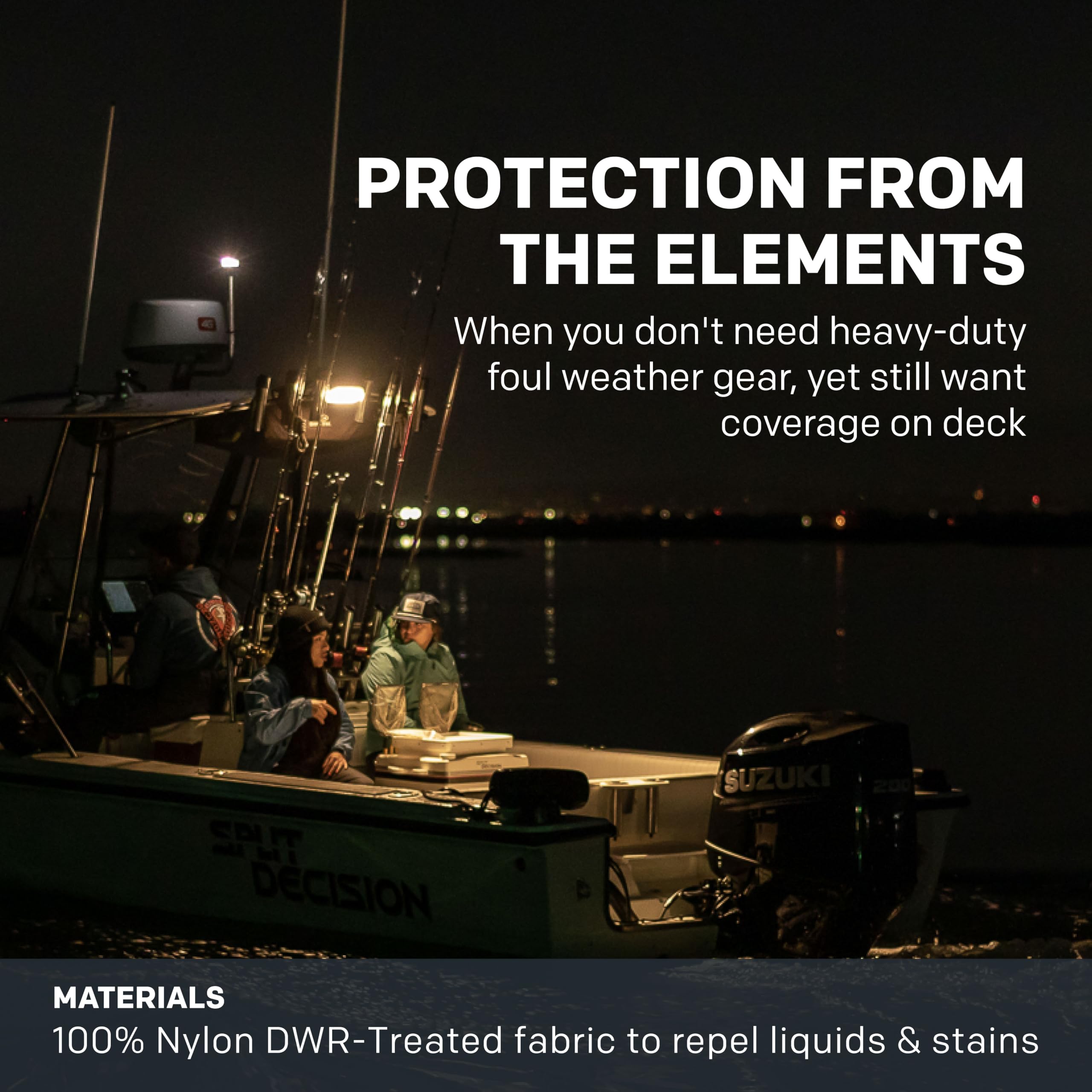 Grundéns Women’s Waterproof Hooded Fishing Jacket - Stain-Resistant Windproof Raincoat for Outdoor Fishing, Boating & Hiking | All-Weather Protection