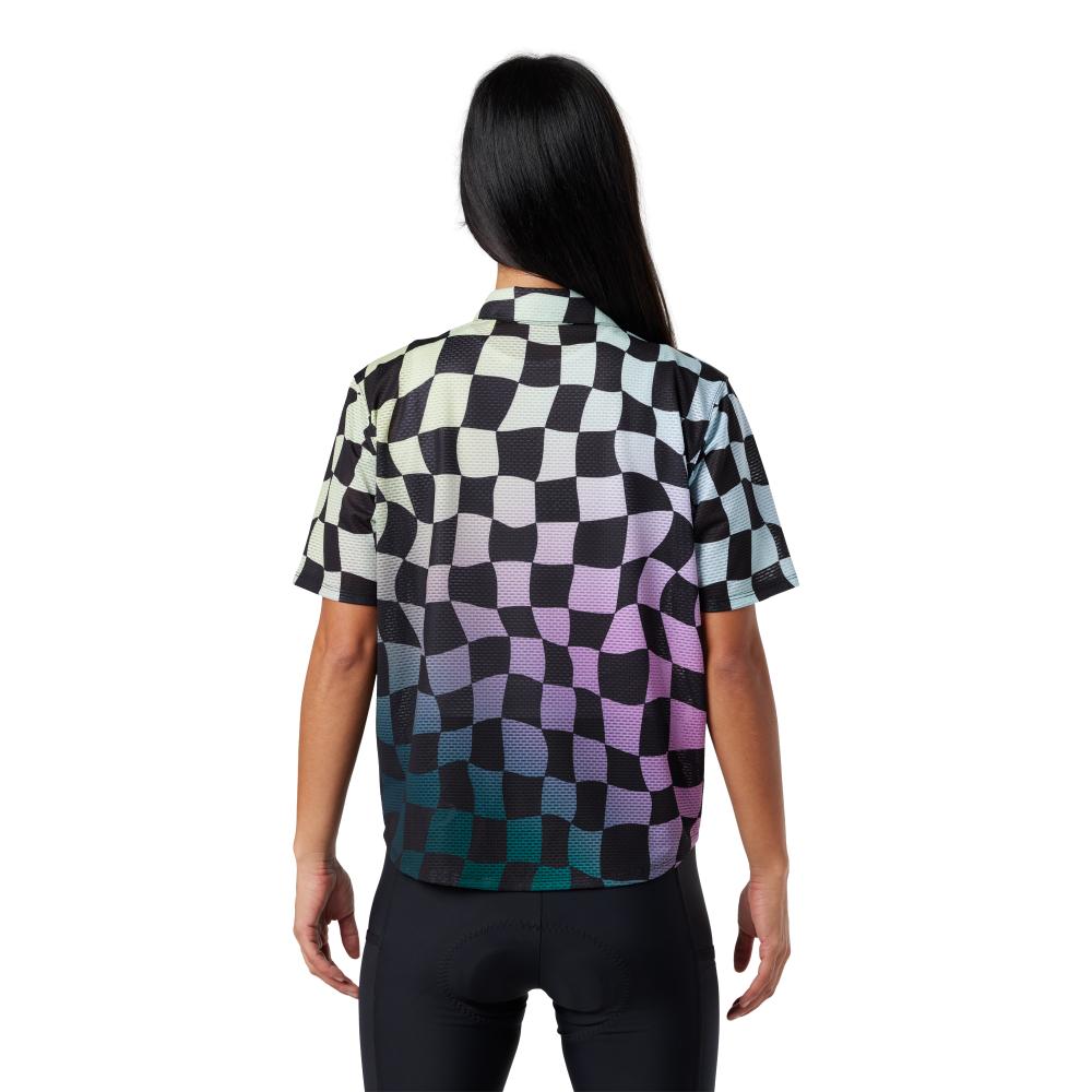 Women's Canyon Tech Snap Jersey - Breathable Cycling Shirt for Mountain Biking & Road Cycling - Perfect for Outdoor Sports & Fitness Training